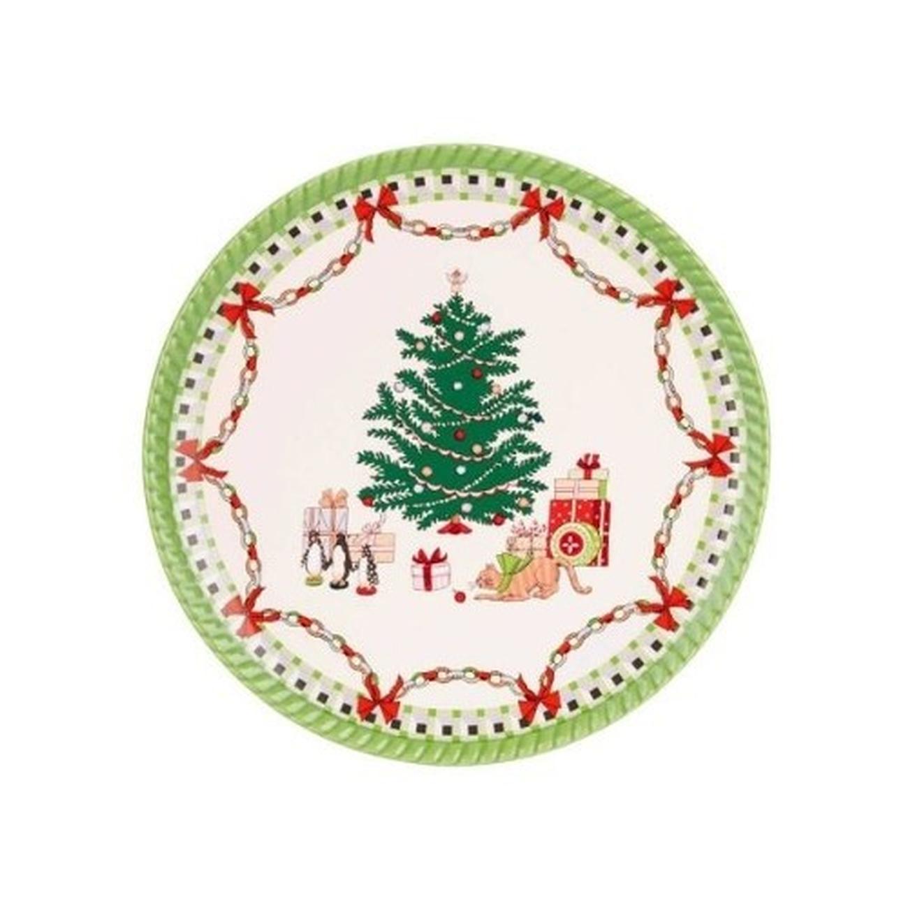 ck-dolls-house-so2-side-plates - Cath Kidston Christmas Doll's House Side Plates Set of 2