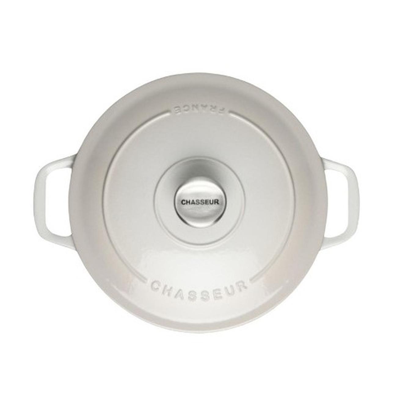 chasseur-round-casserole-26cm-cream - Chasseur Round Casserole 26cm-Cream