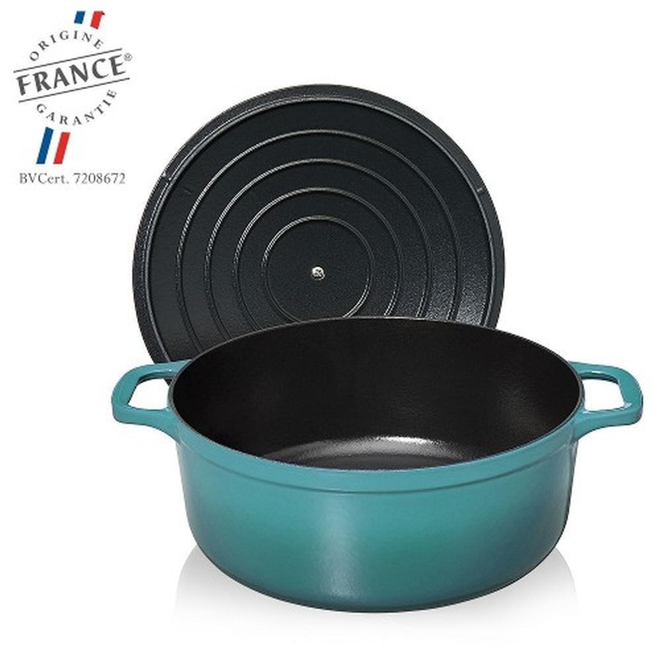 chasseur-round-casserole-24cm-quartz - Chasseur Round Casserole-Quartz