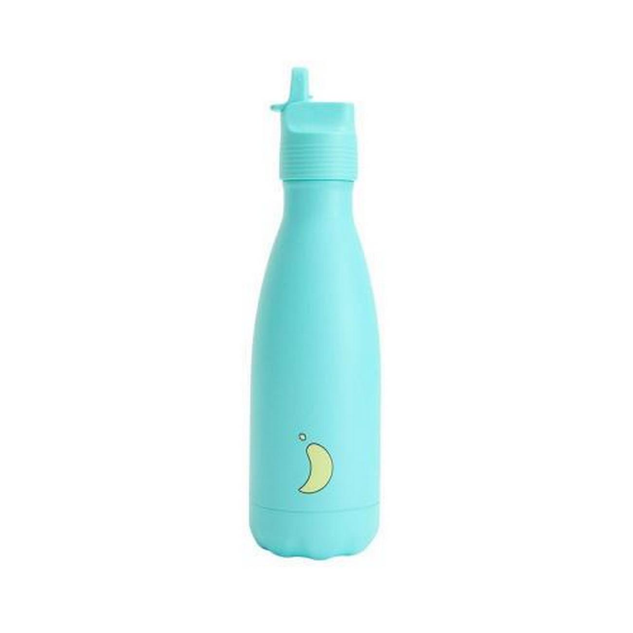 chillys-350ml-kids-water-bottle-aqua - Chilly's 350ml Kids Water Bottle Aqua