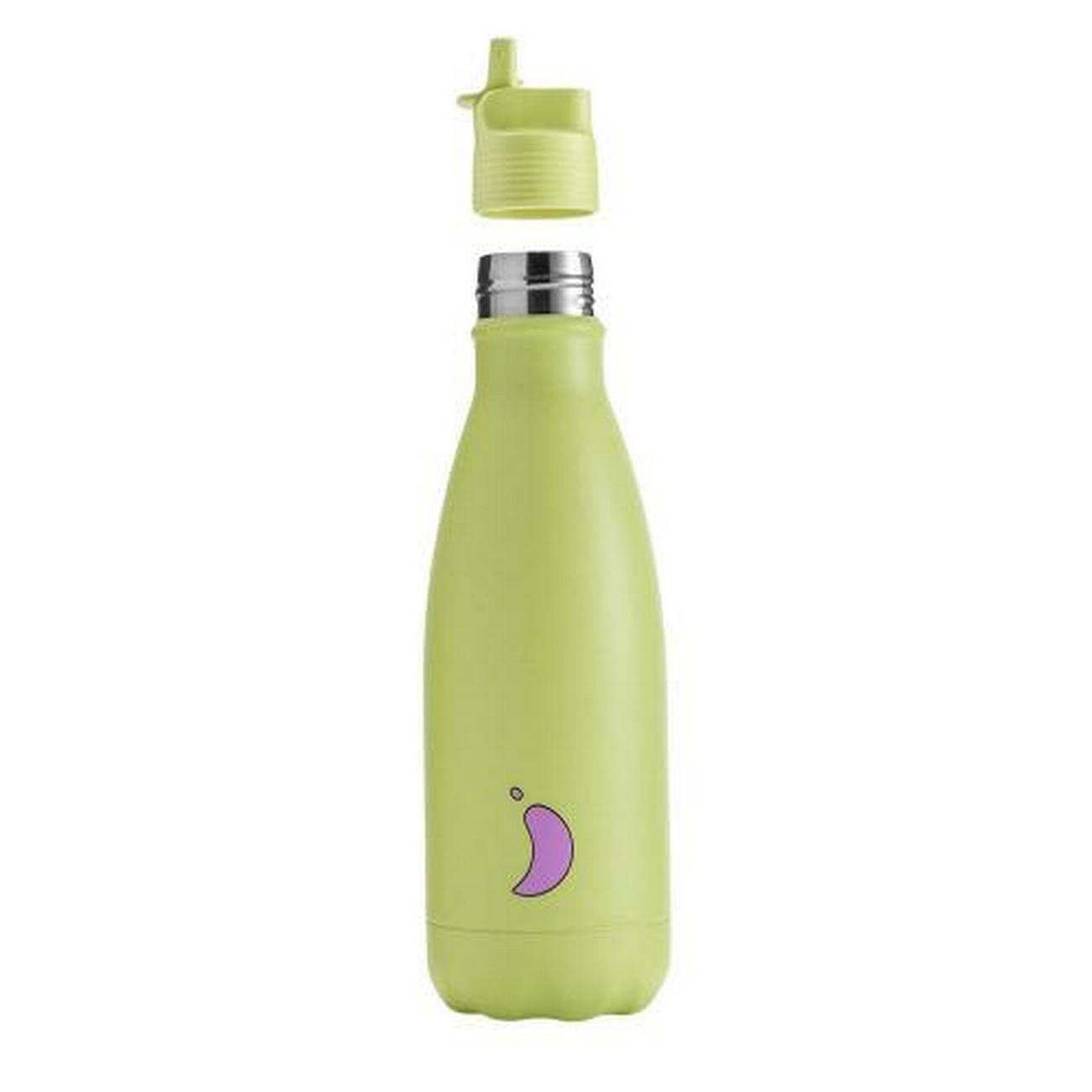 chillys-350ml-kids-water-bottle-lime - Chilly's 350ml Kids Water Bottle Lime