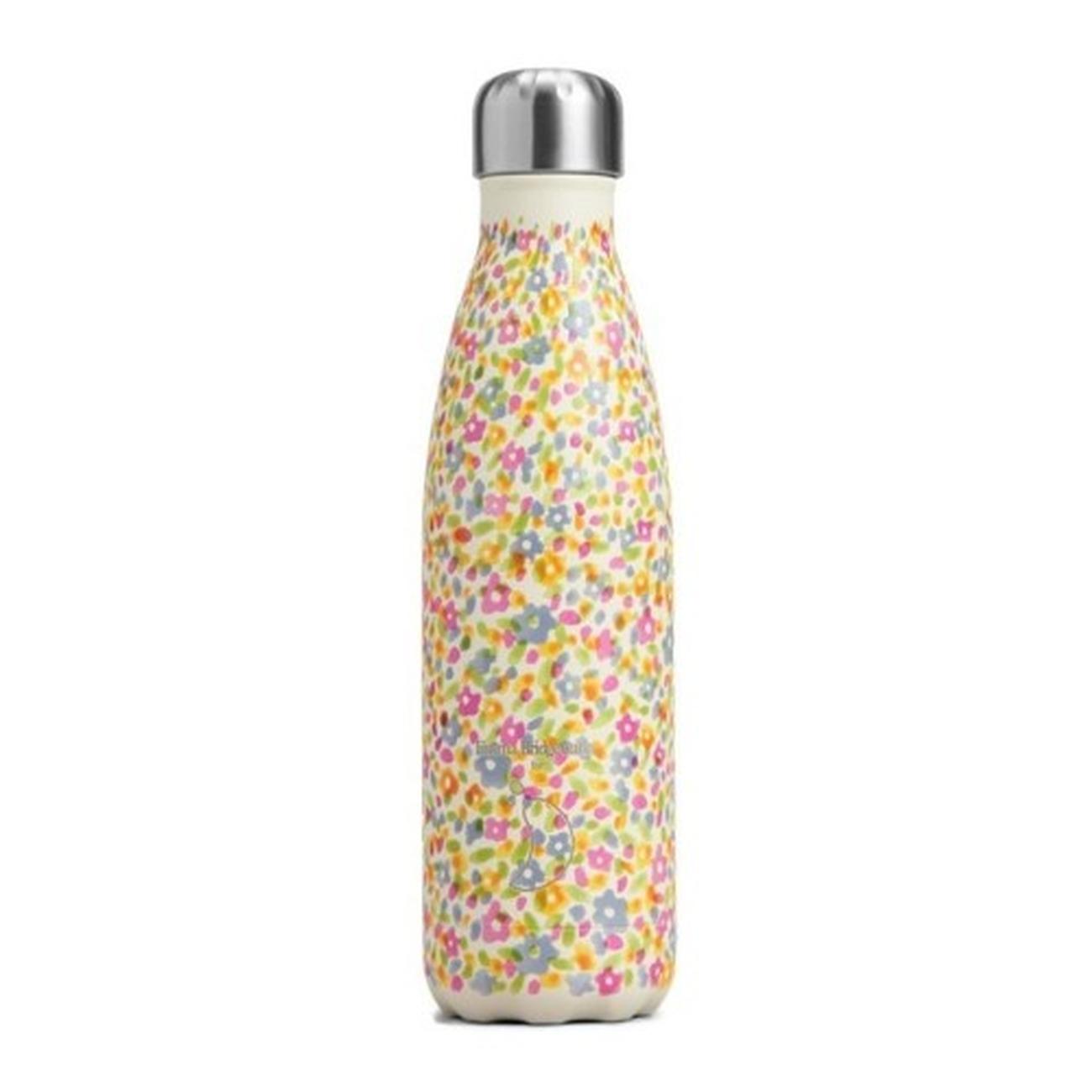 chillys-500ml-bottle-eb-wildflower-meadows - Chilly's 500ml Water Bottle Emma Bridgewater Wildflower Meadows