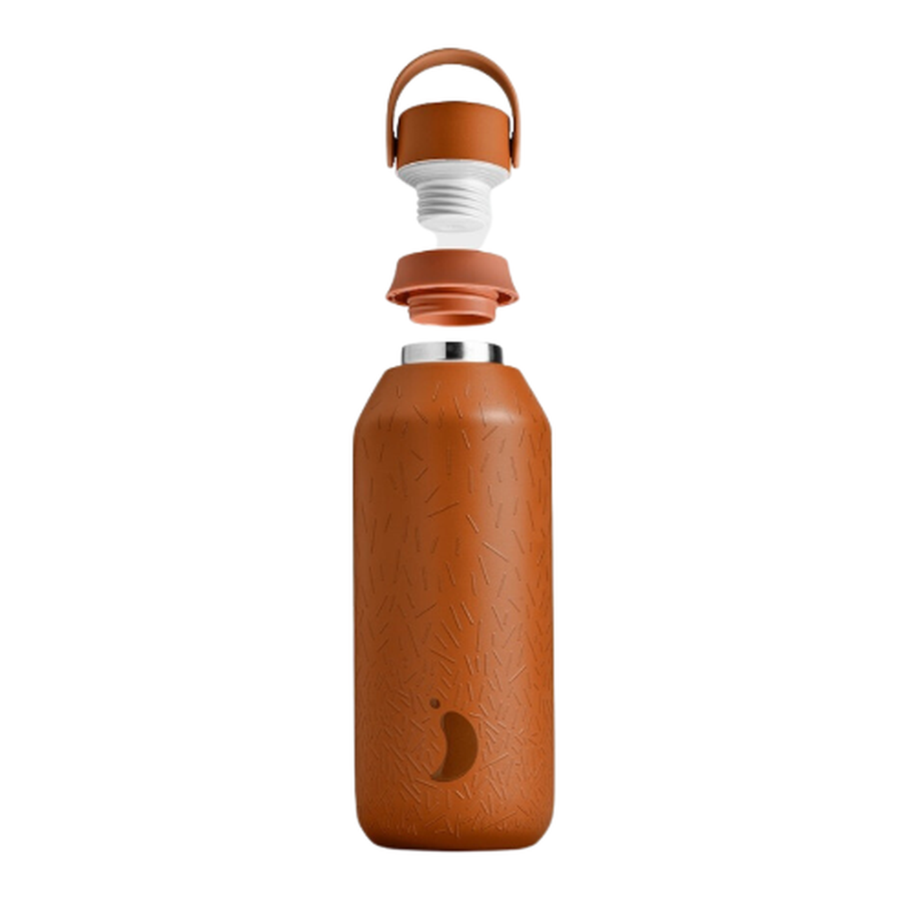 chillys-500ml-fire-orange-bottle - Chilly's Element Series 2 Water Bottle 500ml Fire Orange