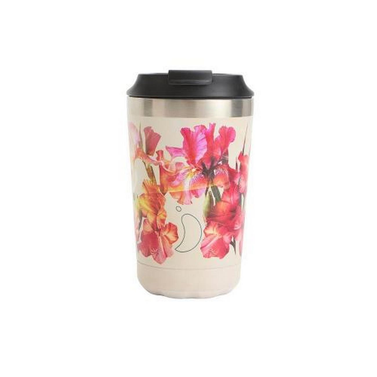 chillys-coffee-cup-340ml-eb-floral-golden-hour - Chilly's Coffee Cup 340ml Emma Bridgewater Golden Hour