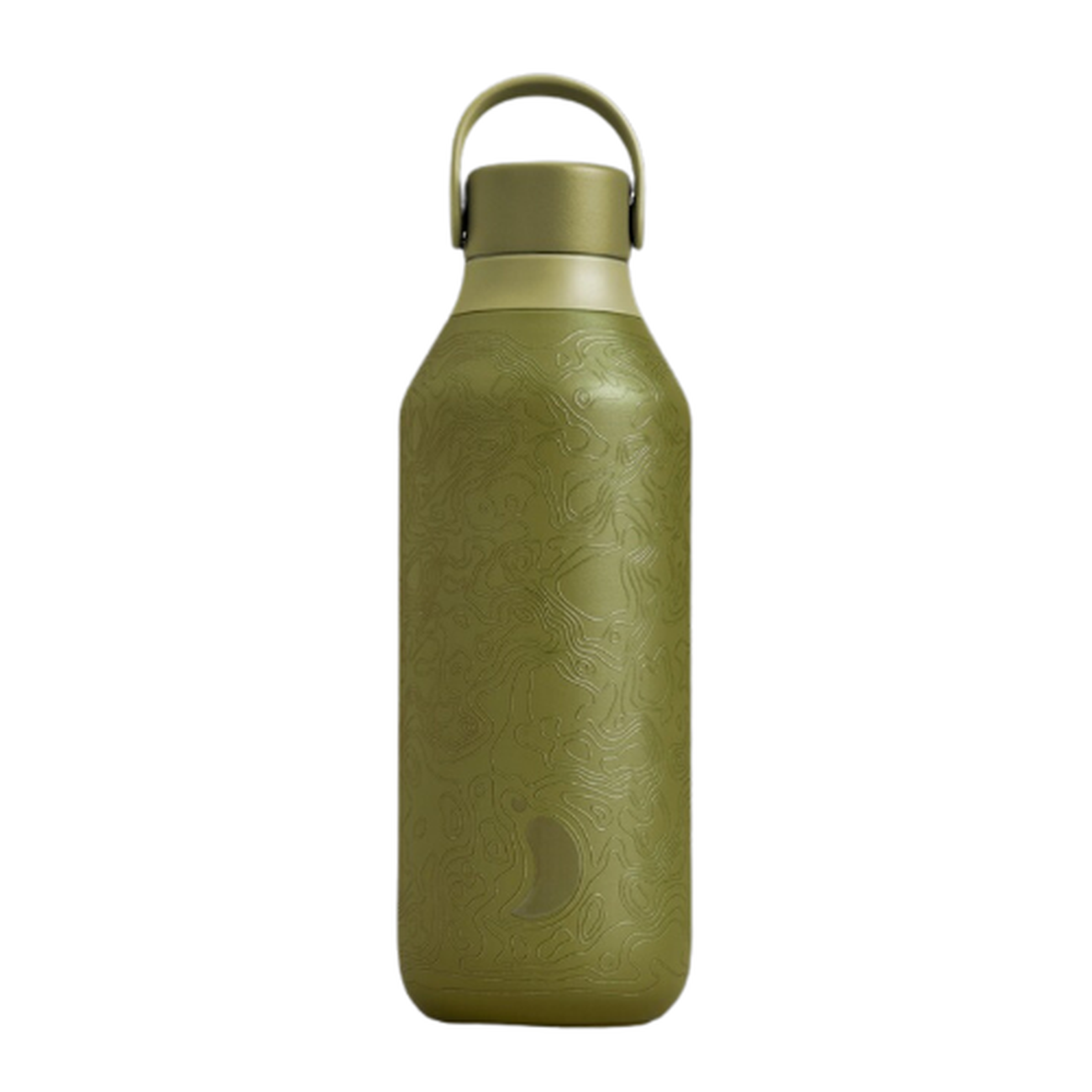 chillys-s2-500ml-earth-green-element - Chilly's Series 2 Water Bottle 500ml Element Earth Green 