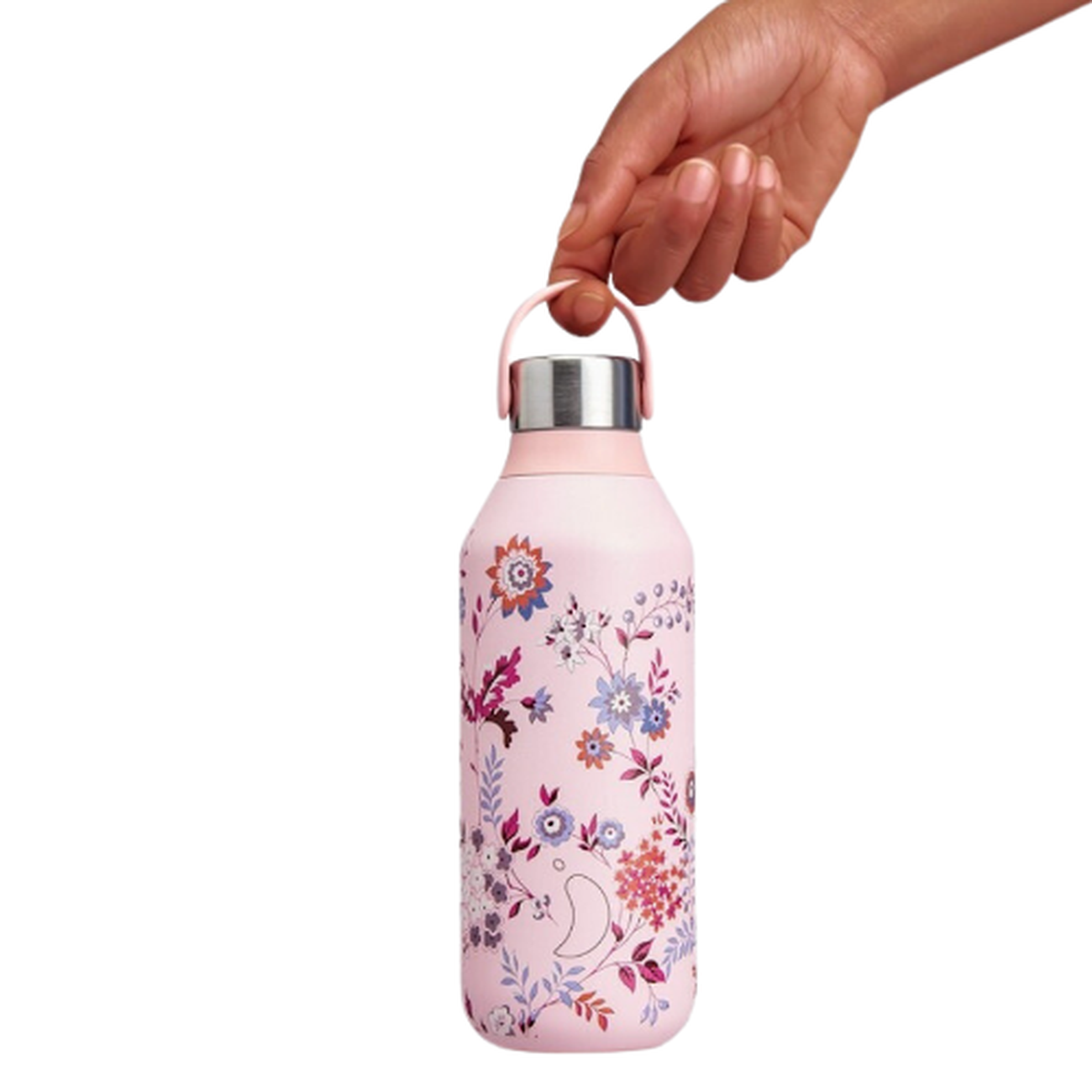 chillys-s2-500ml-liberty-poppy-petal - Chilly's X Liberty Series 2 500ml Poppy Petal