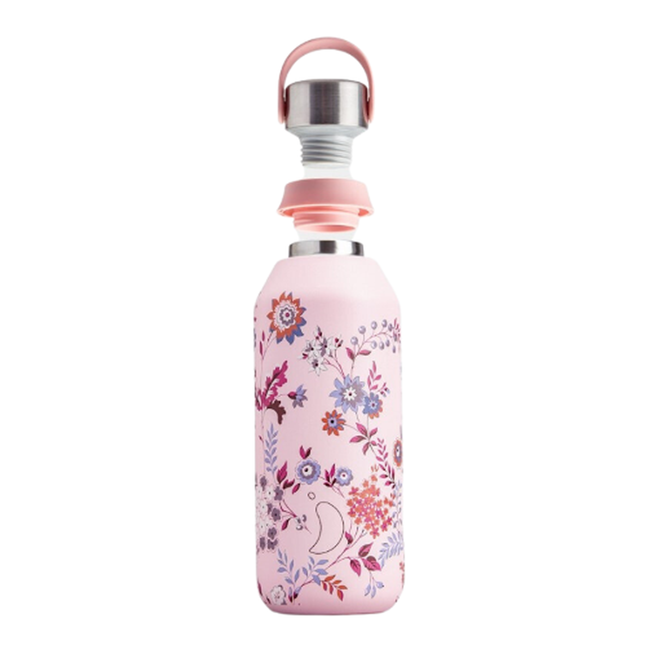 chillys-s2-500ml-liberty-poppy-petal - Chilly's X Liberty Series 2 500ml Poppy Petal