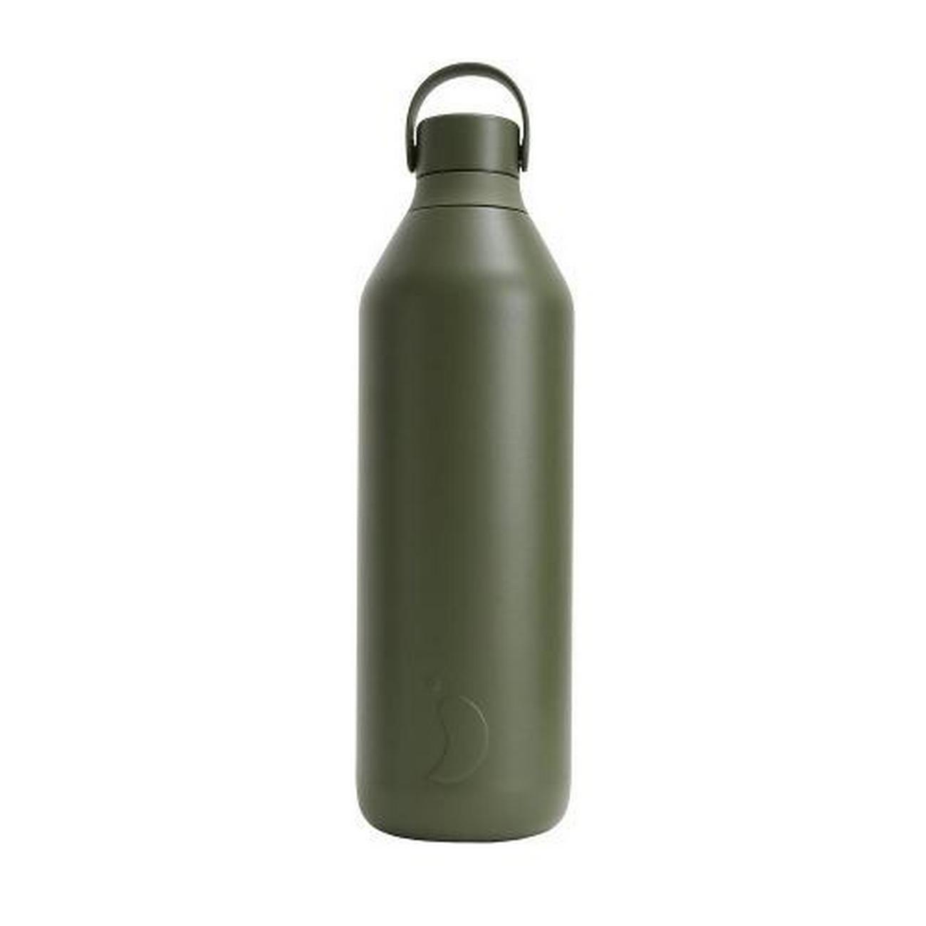 chillys-series-3-water-bottle-1l-cargo-green - Chilly's Series 3 Water Bottle 1L Cargo Green