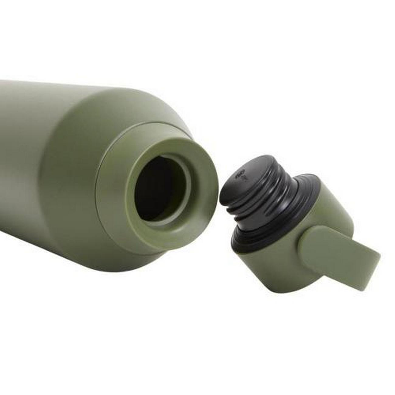 chillys-series-3-water-bottle-500ml-cargo-green - Chilly's Series 3 Water Bottle 500ml Cargo Green