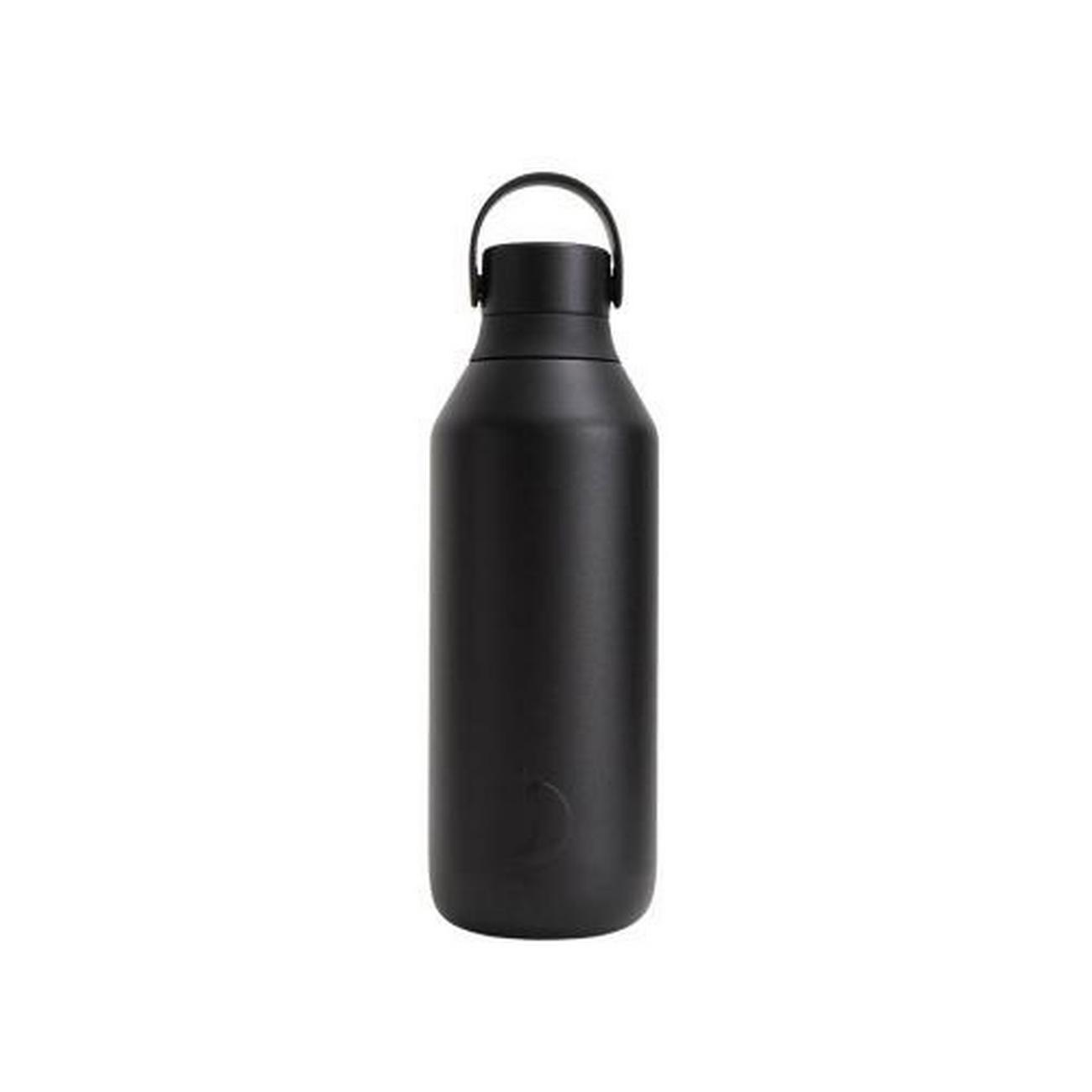chillys-series-3-water-bottle-500ml-onyx-black - Chilly's Series 3 Water Bottle 500ml Onyx Black