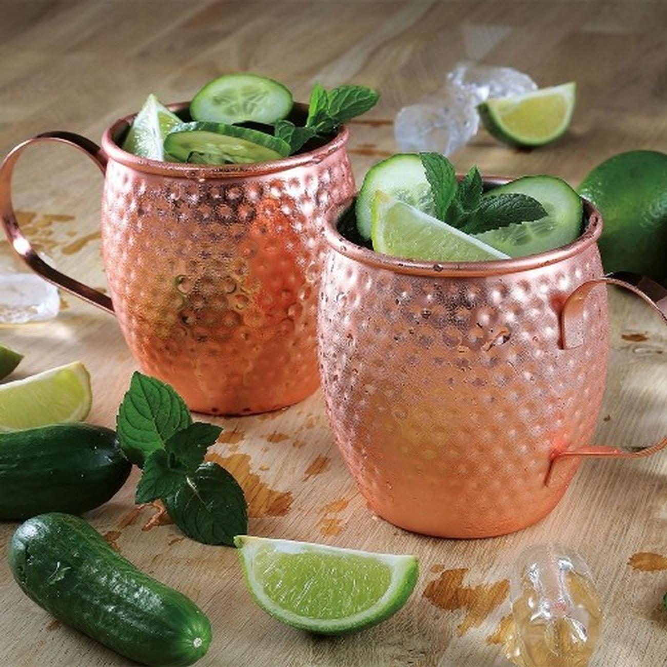 cilio-mug-moscow-mule-hammered - Cilio Moscow Mule Mug Hammered