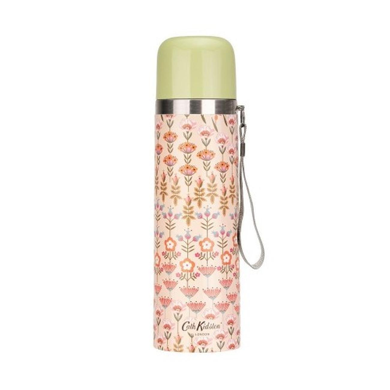 ck-insulated-460ml-ditsy-floral-flask-pink - Cath Kidston Ditsy Floral Insulated Flask Pink 460ml