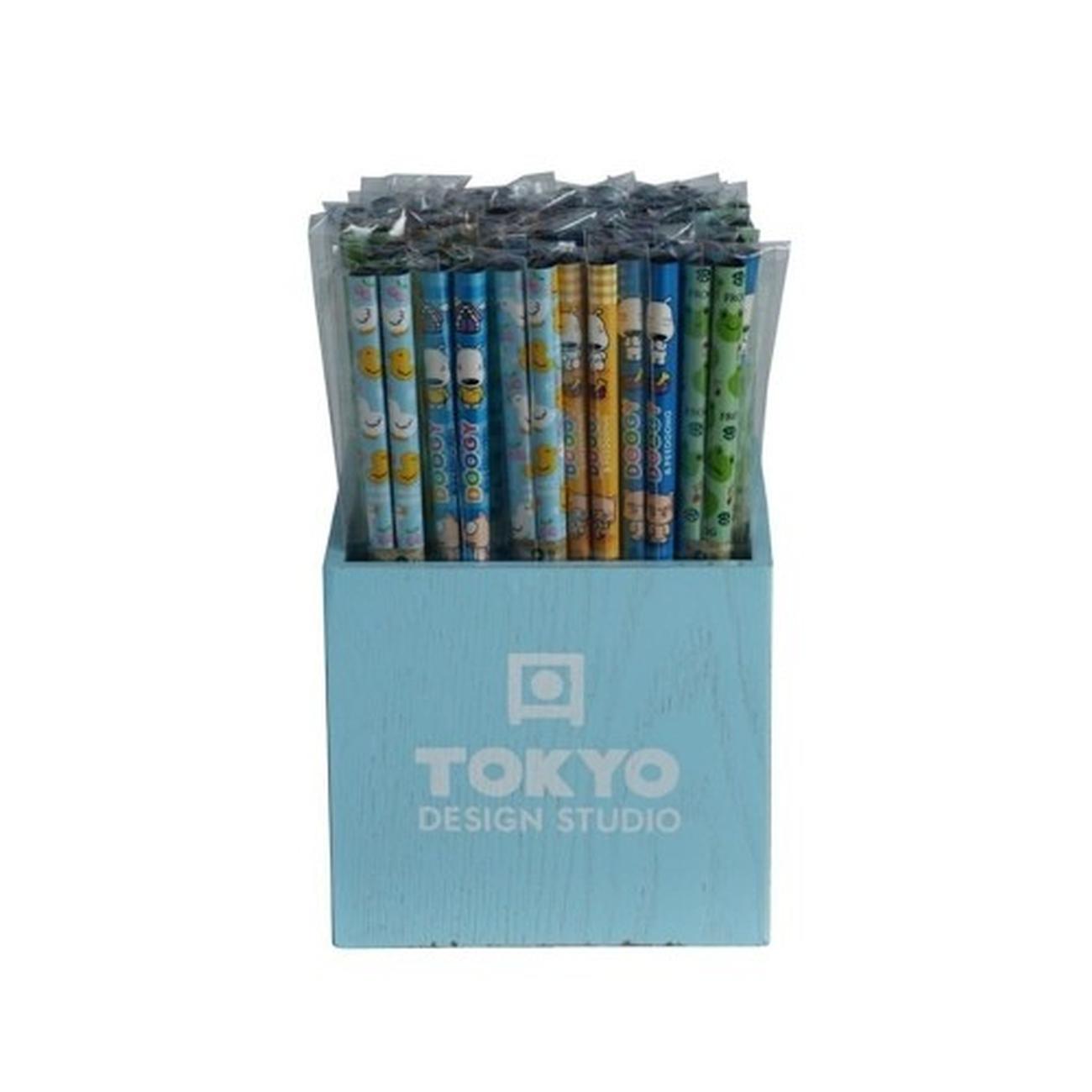 cnb-cartoon-animal-chopsticks-box - Tokyo Design Studio Cartoon Animal  Assorted Chopsticks