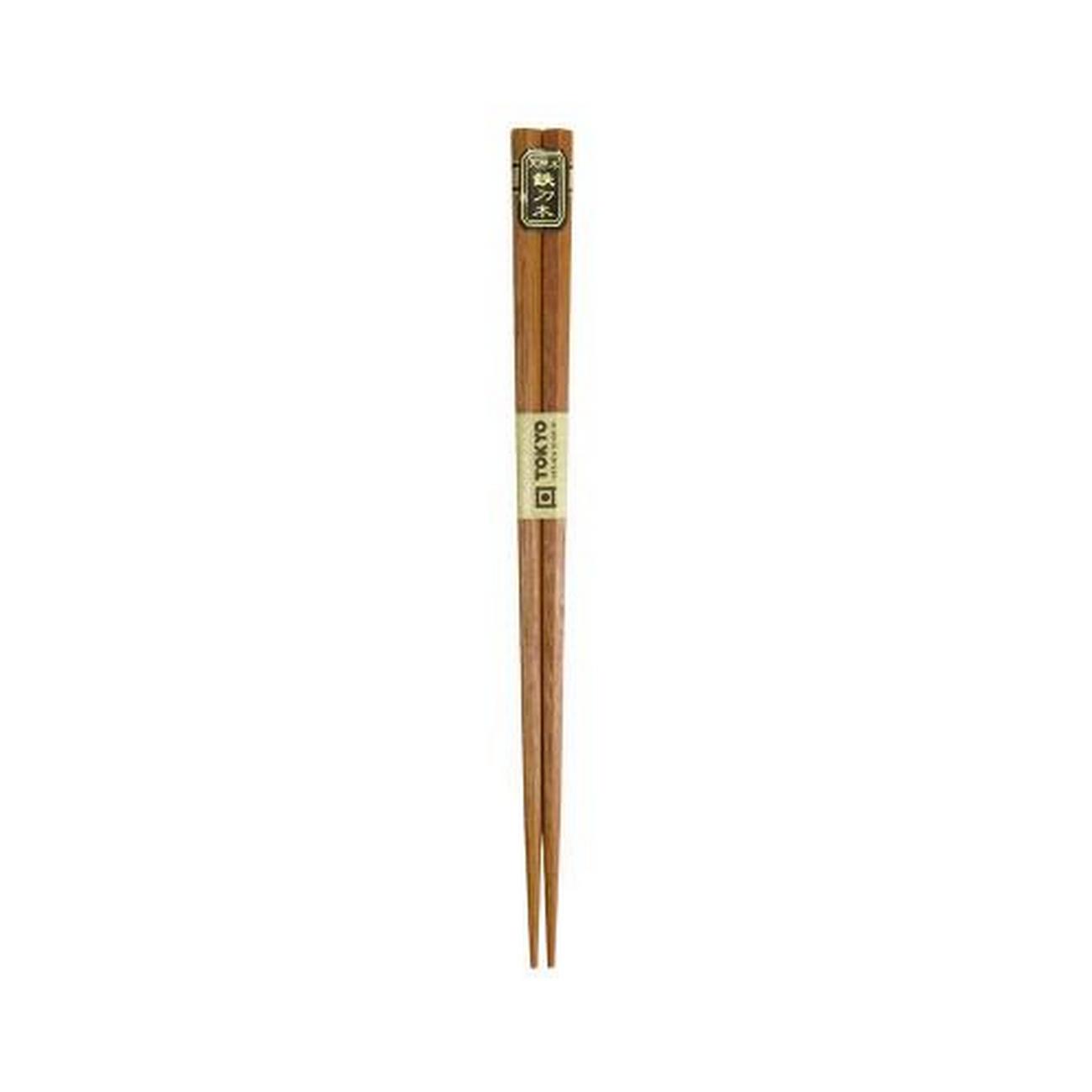 cnb-hexagon-brown-chopsticks - Tokyo Design Studio Hexagon Brown Chopstick