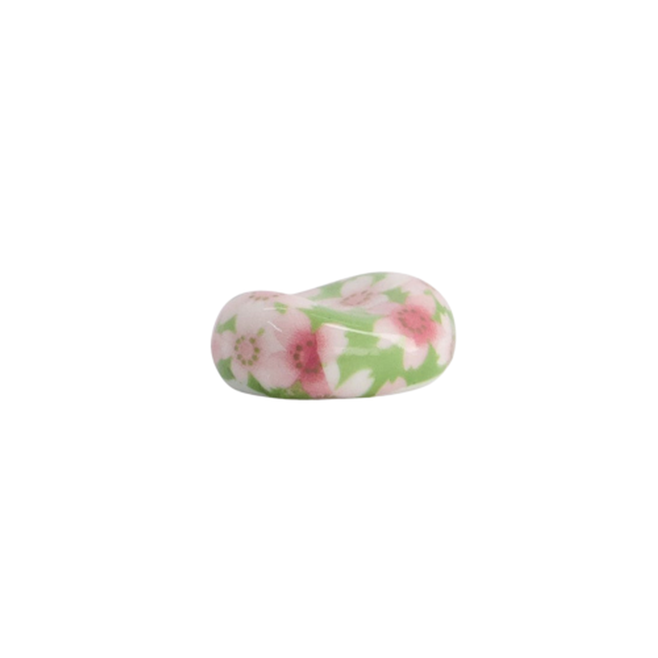 cnb-sakura-pink-green-chopsticks-rest - Tokyo Design Studio Sakura Pink Green Chopsticks Rest