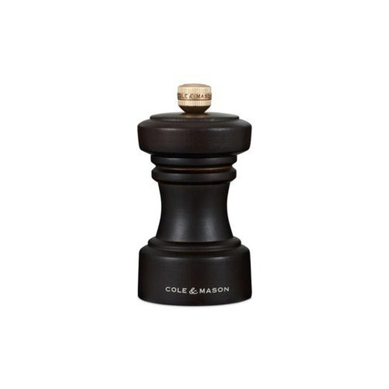 cole-and-mason-hoxton-pepper-mill-chocolate-wood-104mm - Cole & Mason Hoxton Pepper Mill Chocolate Wood 104mm