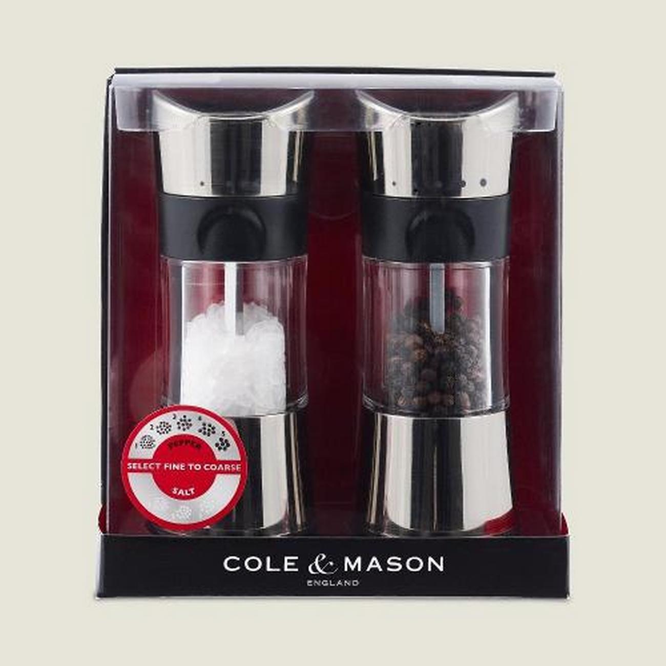 cole-mason-horsham-salt-pepper-mill-set - Cole & Mason Horsham Salt & Pepper Mills Set