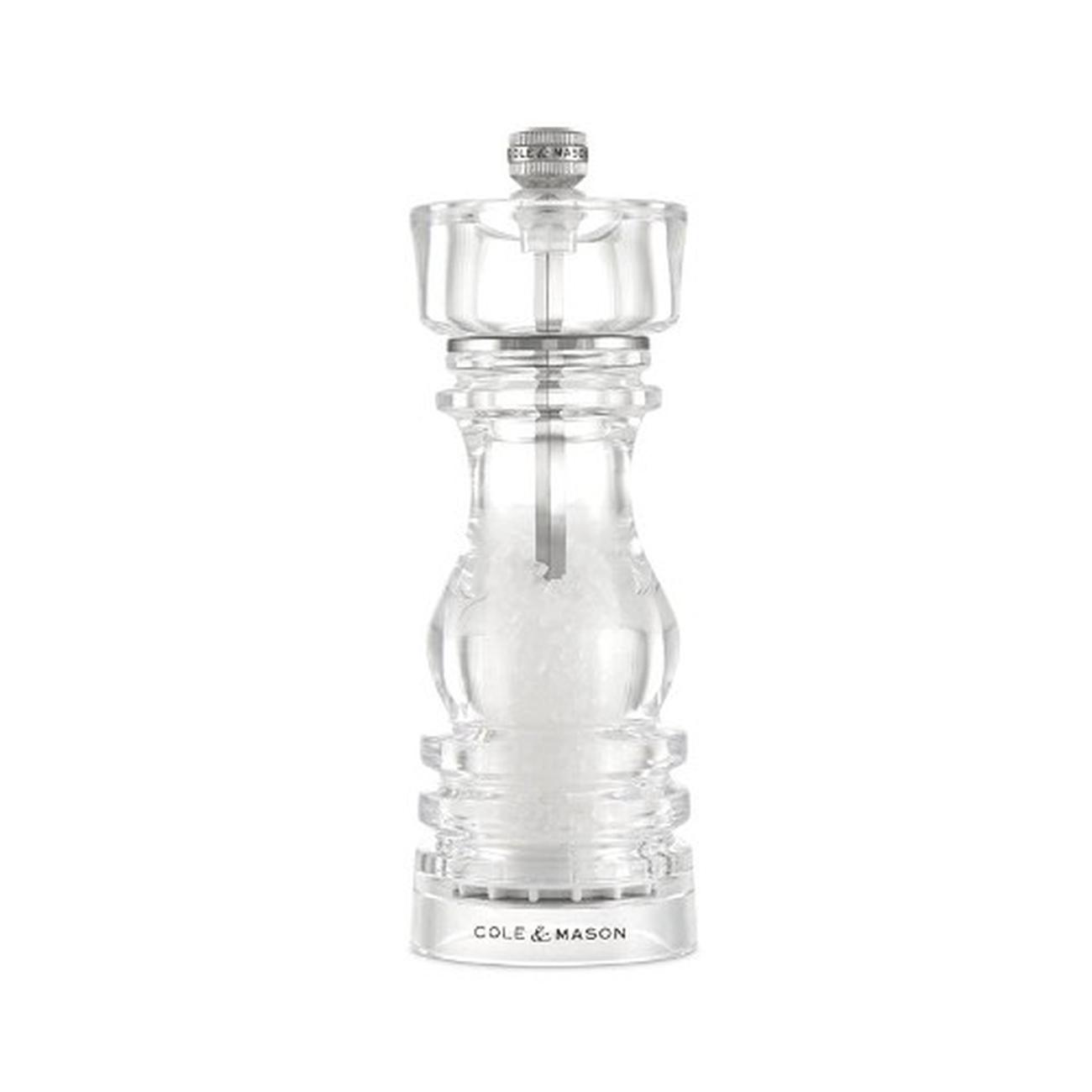 cole-mason-london-180mm-acrylic-sm - Cole & Mason London Salt Mill Acrylic 180mm