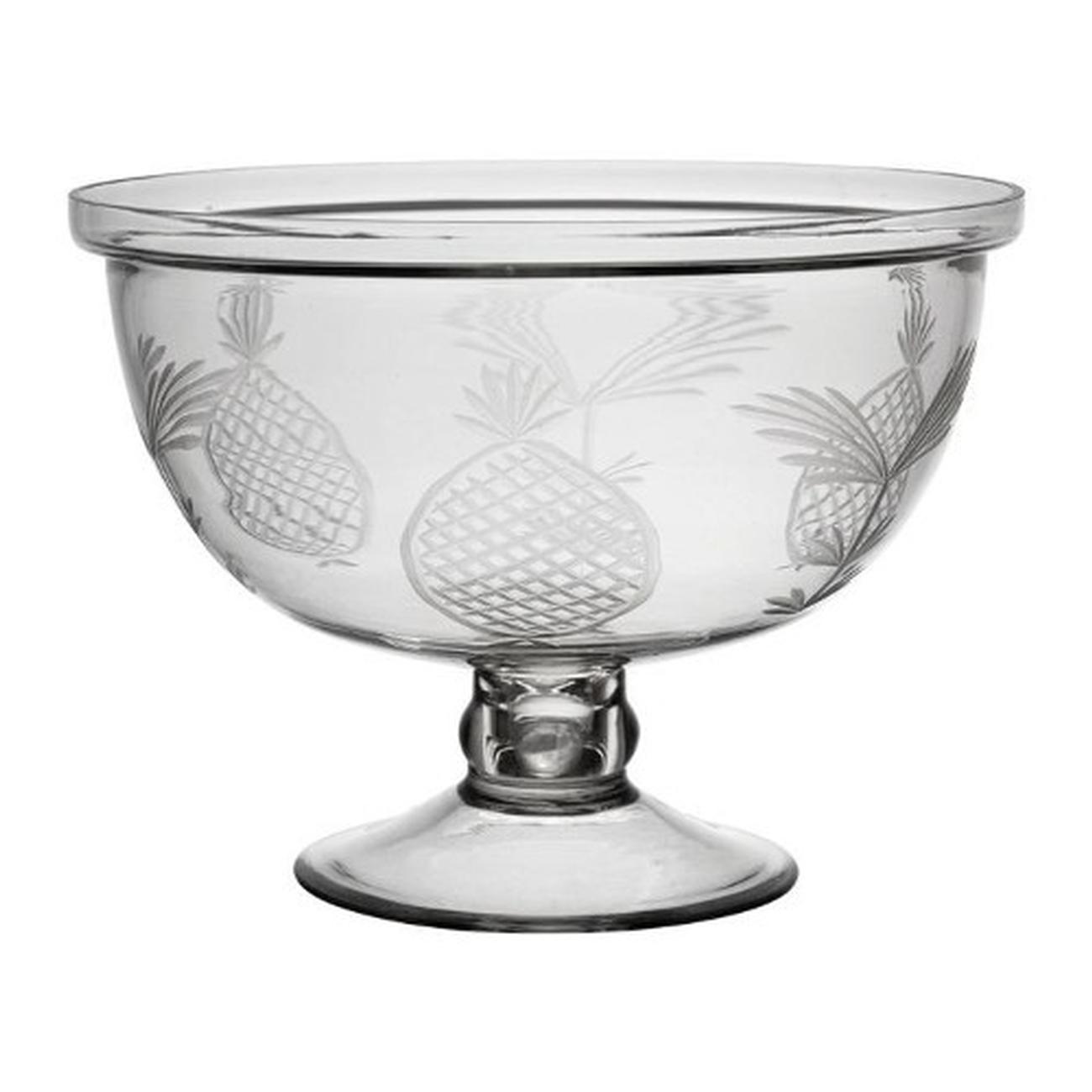 cote-table-footed-serving-bowl-azelie-glass - Cote Table Footed Glass Serving Bowl Azelie
