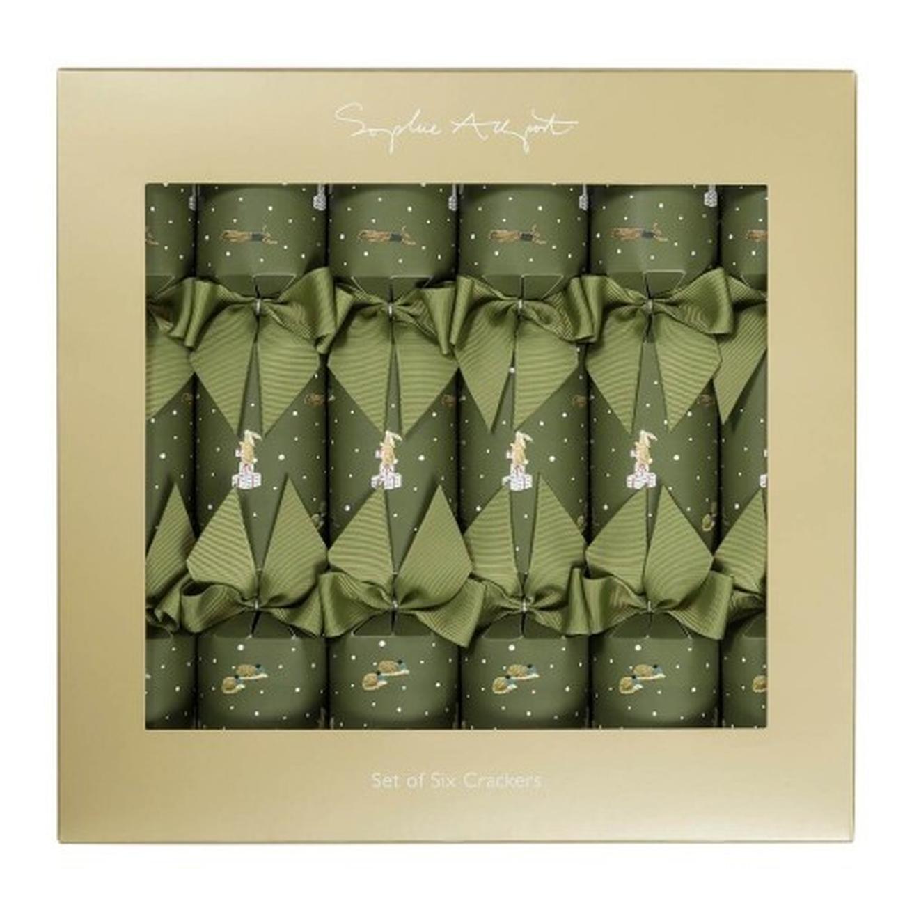 sophie-allport-Christmas-crackers-festive-forest-set-of-6 - Sophie Allport Festive Forest Christmas Crackers Set of 6