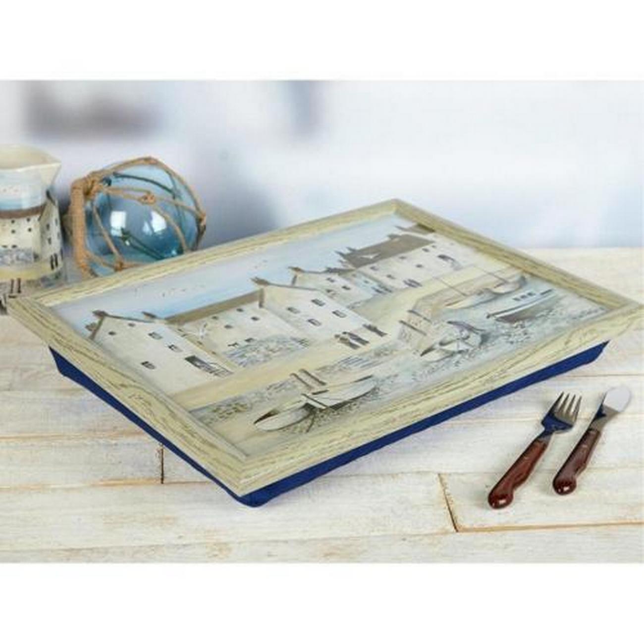 creative-tops-cornish-harbour-laptray - Creative Tops Cornish Harbour Laptray