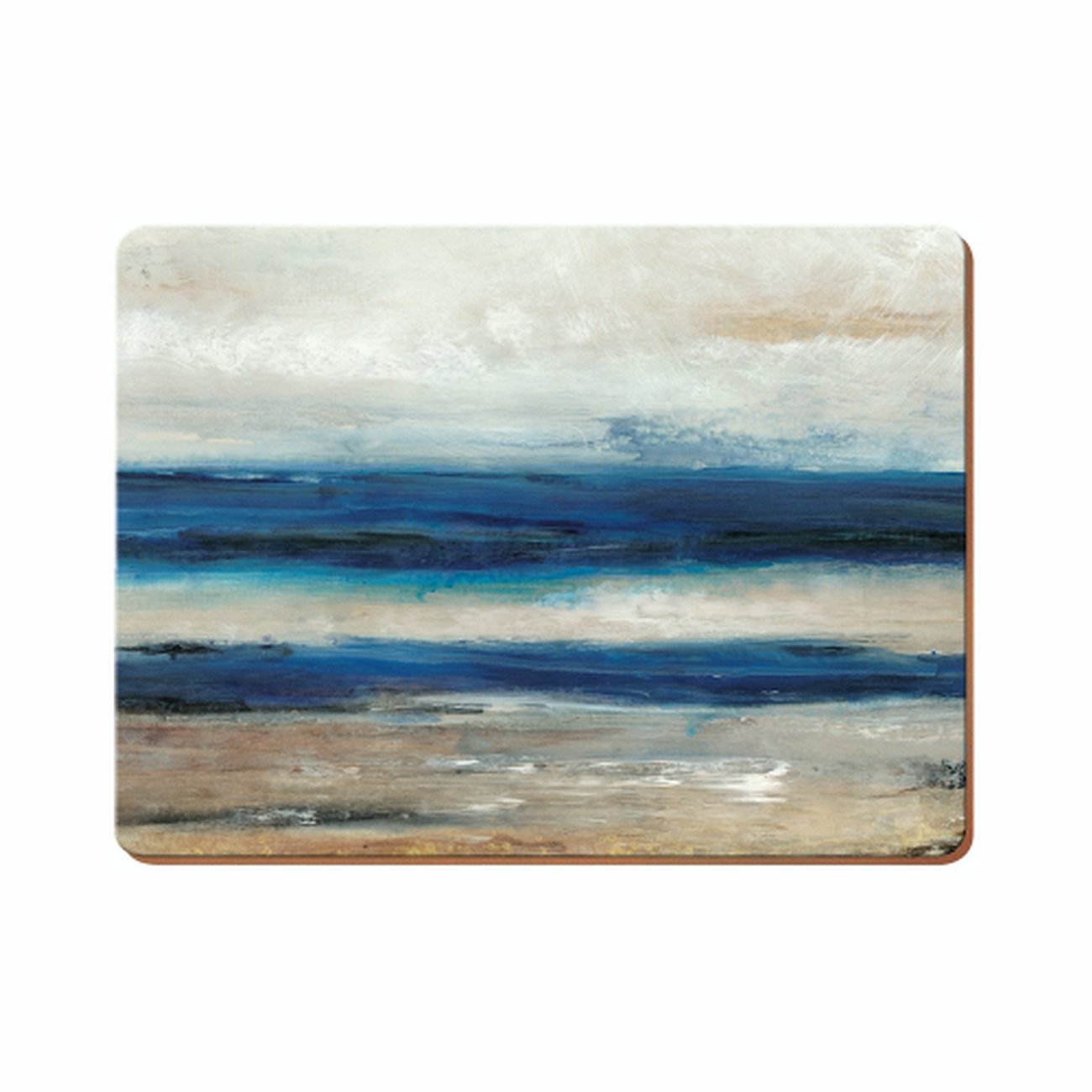 ct-blue-abstract-pk-6-prem-mats - Creative Tops Blue Abstract Pack Of 6 Premium Placemats