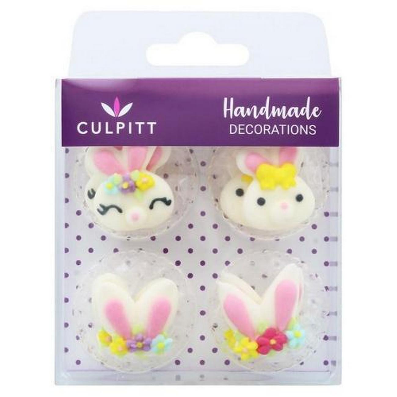 culpitt-bunny-collection-sugar-decoration - Culpitt Bunny Collection Sugar Decorations