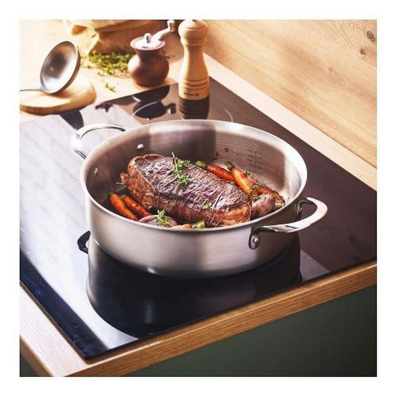 debuyer-alchimy-stainless-steel-saute-pan-28cm - DeBuyer Alchimy Stainless Steel Saute Pan 28cm