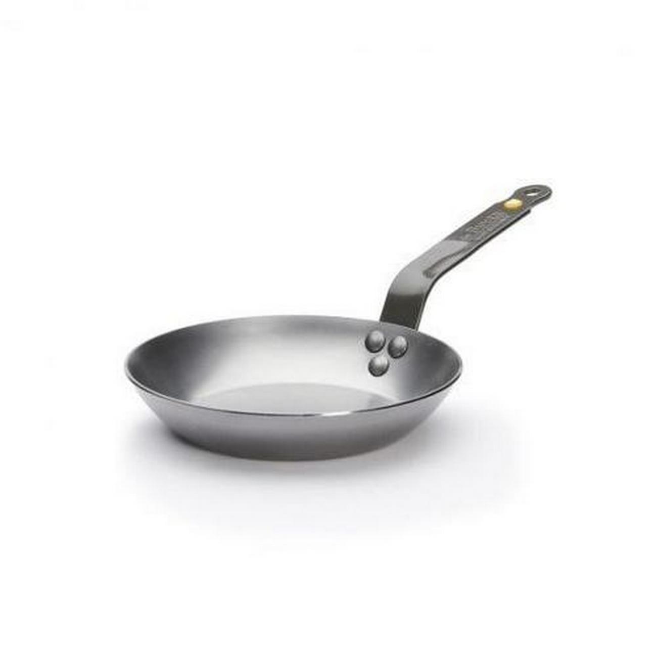 debuyer-mineral-b-element-round-frying-pan-20cm - de Buyer MINERAL B ELEMENT Round Fry Pan 20cm
