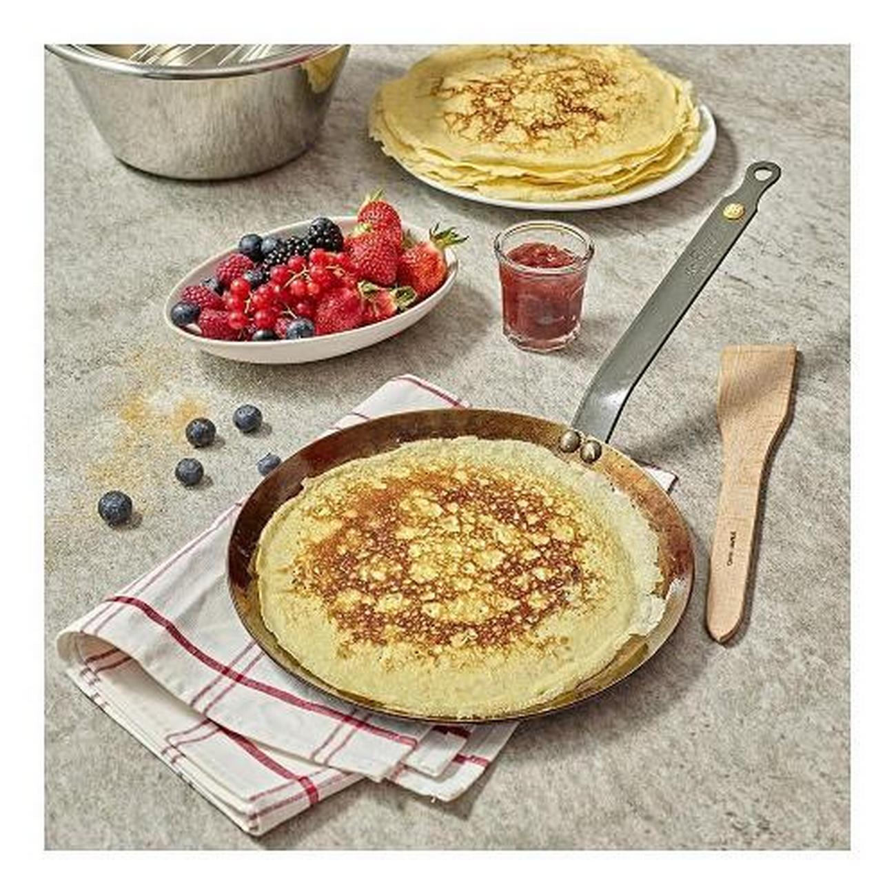 debuyer-mineral-b-pancake-pan-24cm  - de Buyer Mineral B Pancake Pan 24cm 
