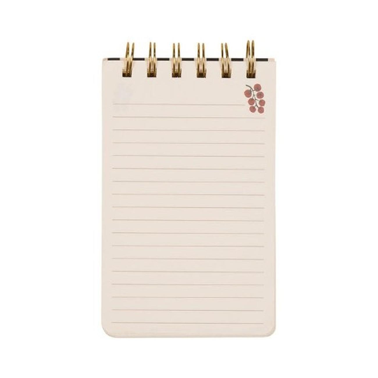 designworks-ink-a-dopo-tomato-twin-wire-notepad - Designworks Ink A Dopo Tomato Twin Wire Notepad