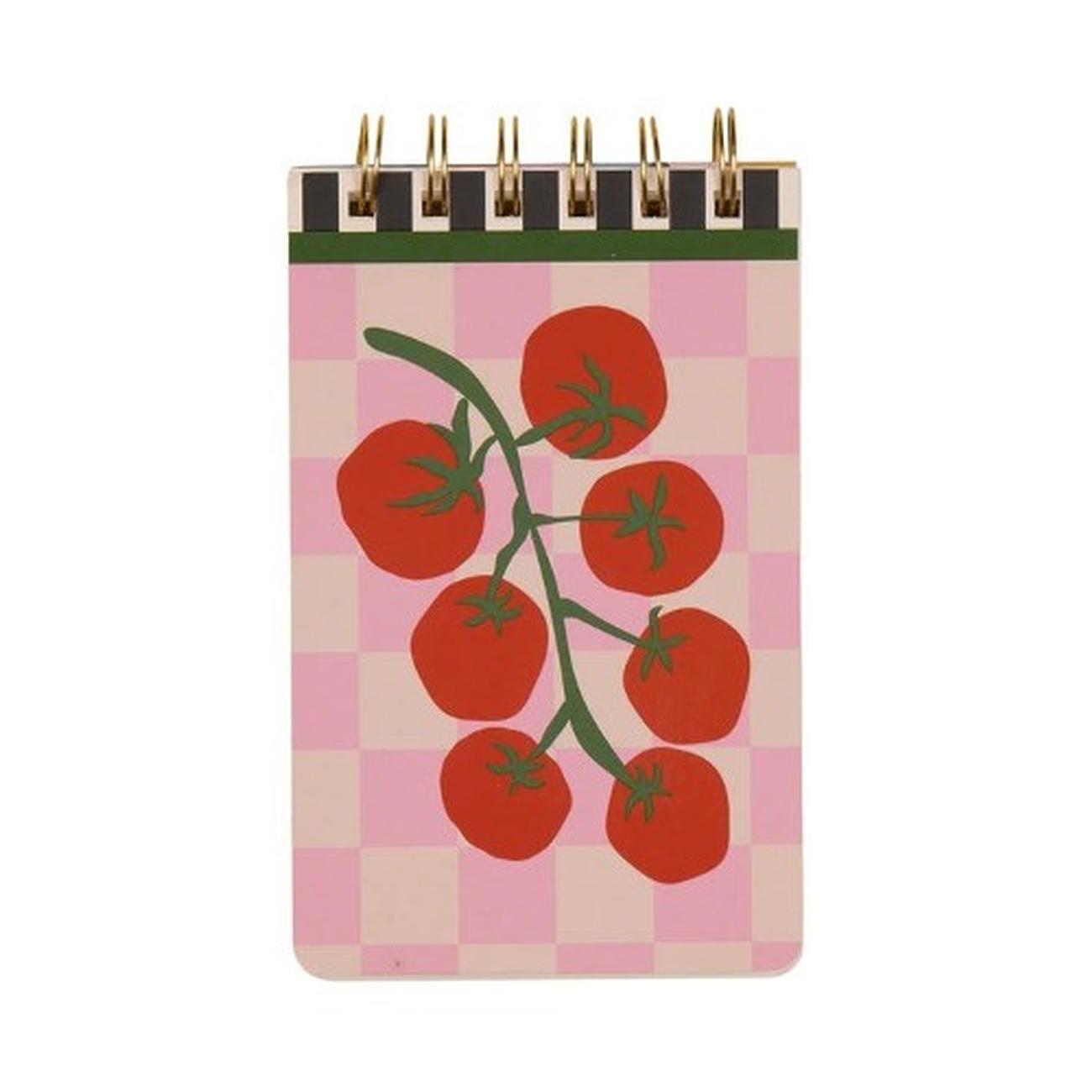 designworks-ink-a-dopo-tomato-twin-wire-notepad - Designworks Ink A Dopo Tomato Twin Wire Notepad