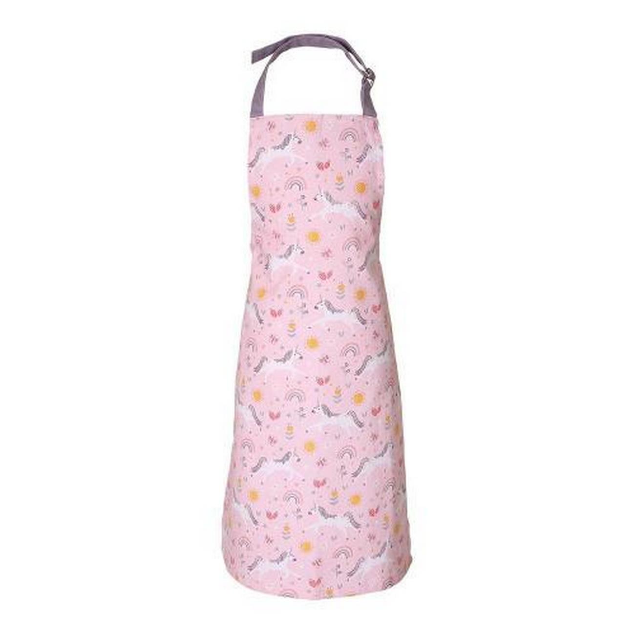dexam-childrens-water-resistant-apron-unicorn-pink - Dexam Children's Water Resistant Apron Unicorn Pink