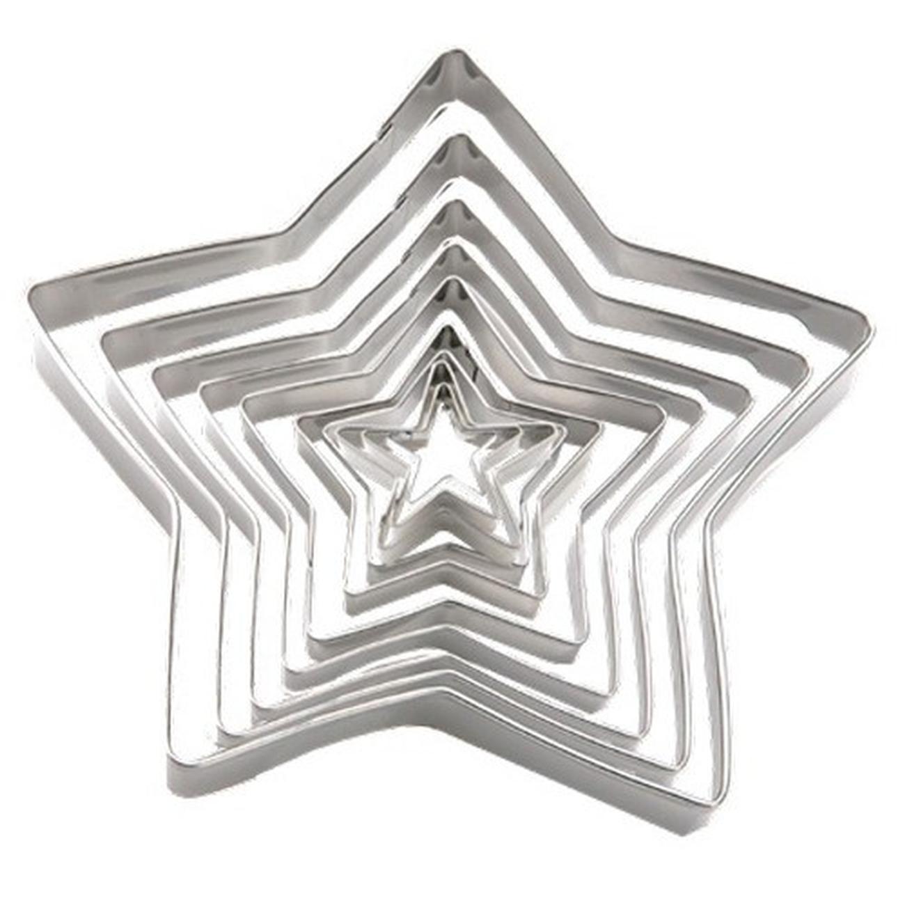 edd-christmas-stacking-stars-biscuits-set-10pc - Eddingtons Christmas Stacking Stars Biscuit Set 10pc