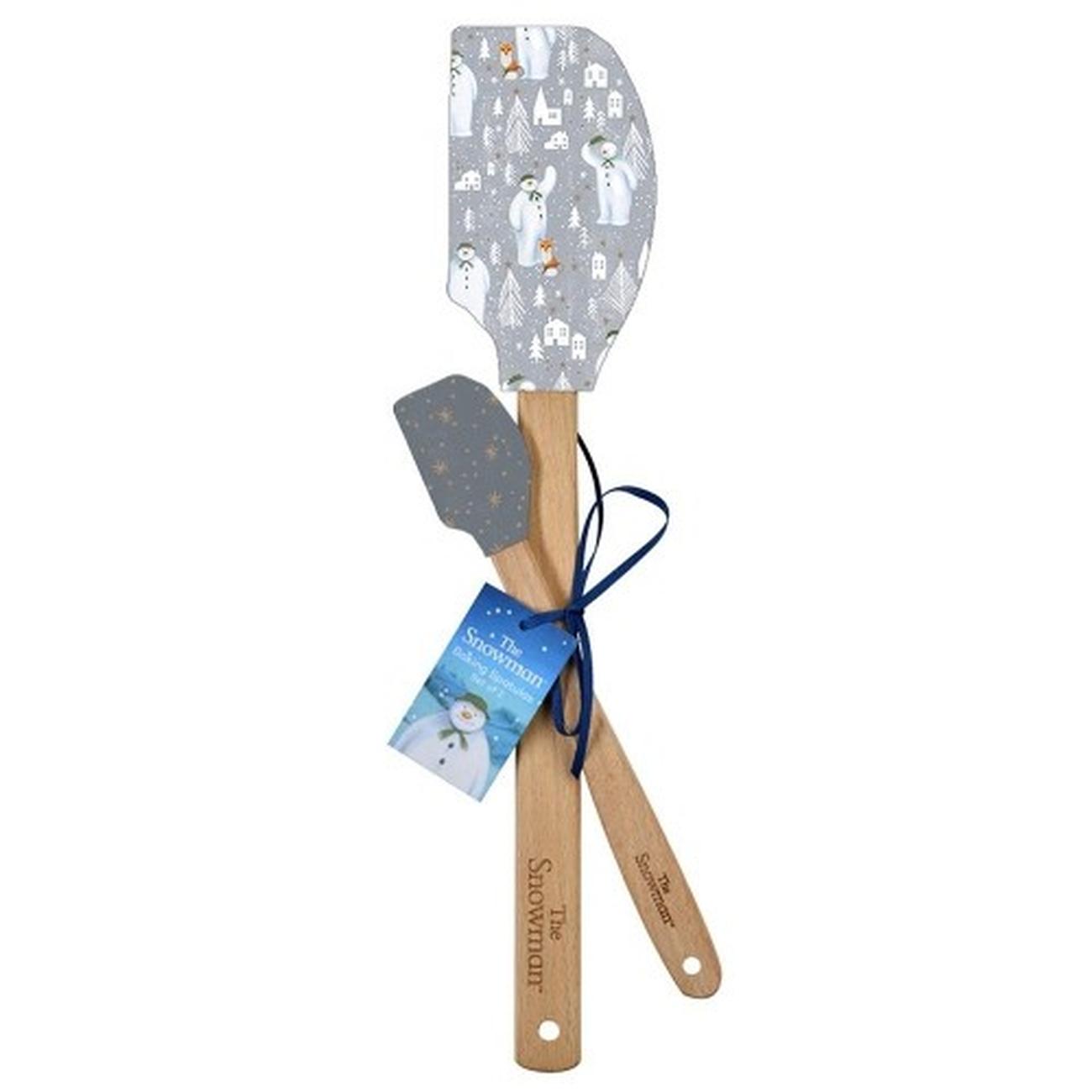 edd-snowman-alpine-adventure-spatula-set-of-2 - Eddingtons The Snowman Alpine Adventure Spatulas Set of 2