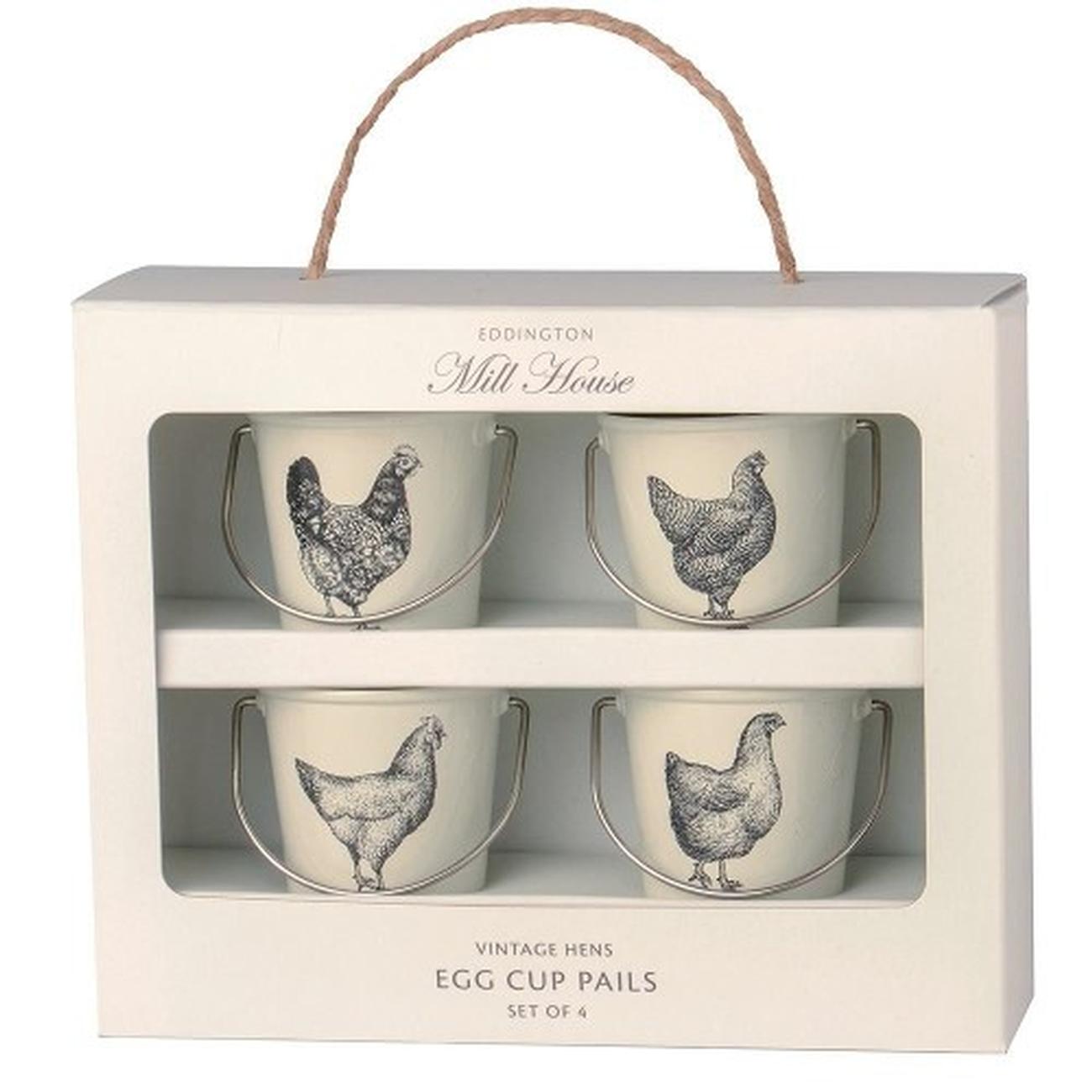 eddington-mill-house-cream-vintage-hens-egg-cups-set-of-4 - Eddington Mill House Cream Vintage Hens Egg Cups Set of 4