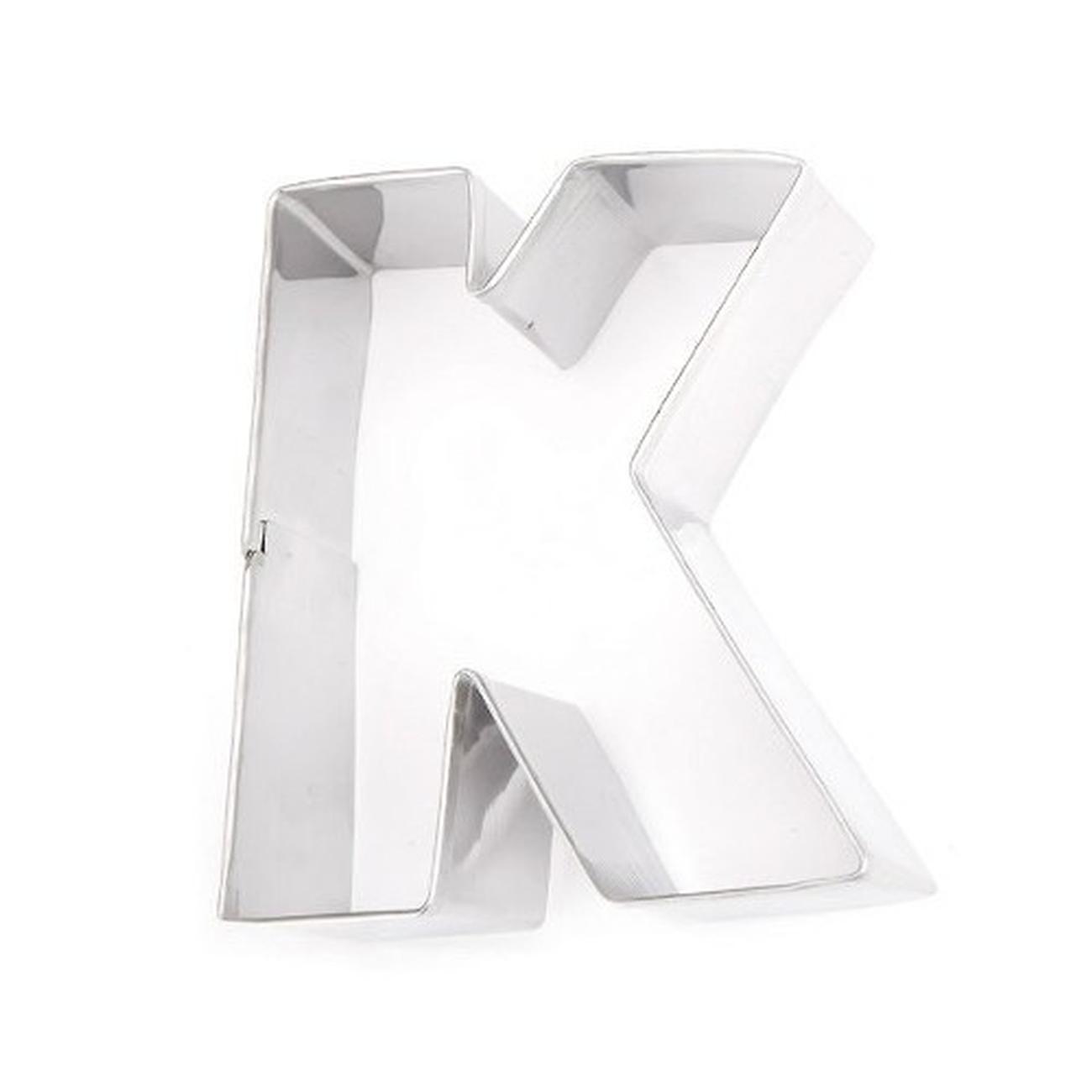 eddingtons-alphabet-k-cookie-cutter - Eddington's Alphabet K Cookie Cutter