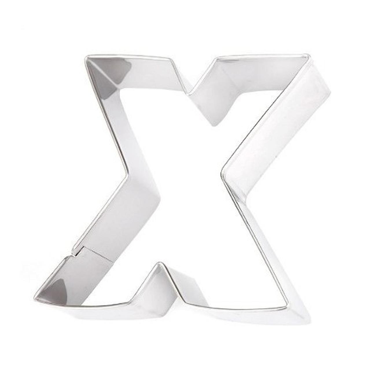 eddingtons-alphabet-x-cookie-cutter - Eddington's Alphabet X Cookie Cutter