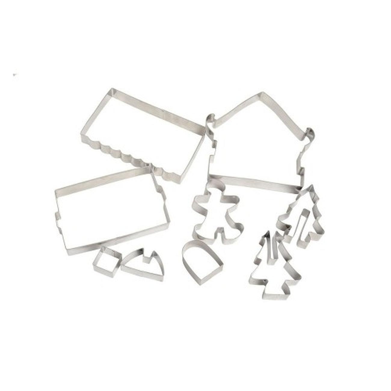 eddingtons-gingerbread-house-biscuit-set-20pc - Eddingtons Gingerbread House 20pc Biscuit Set