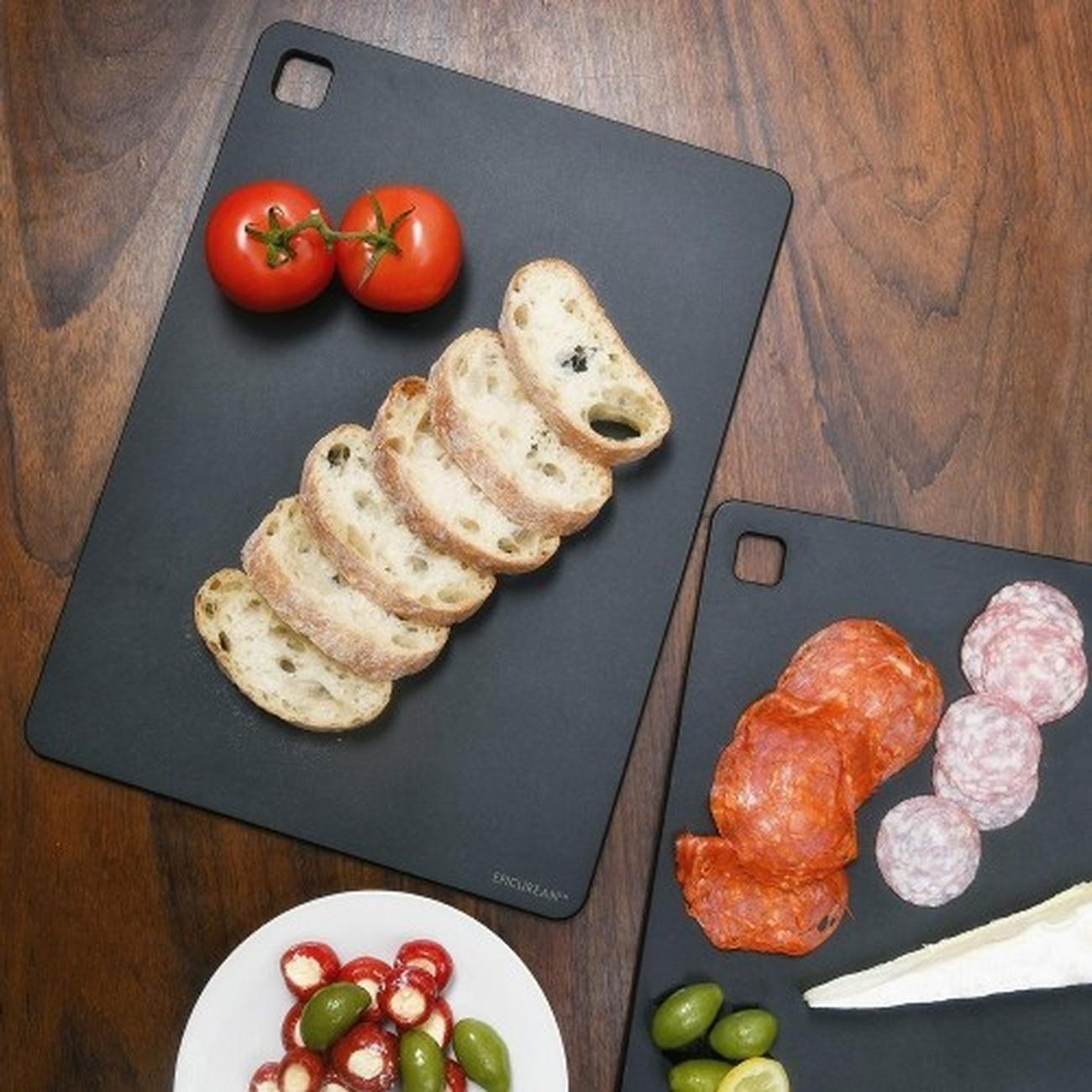 eddingtons-small-ii-prep-cutting-board-slate - Eddingtons Small Prep II Cutting Board Slate