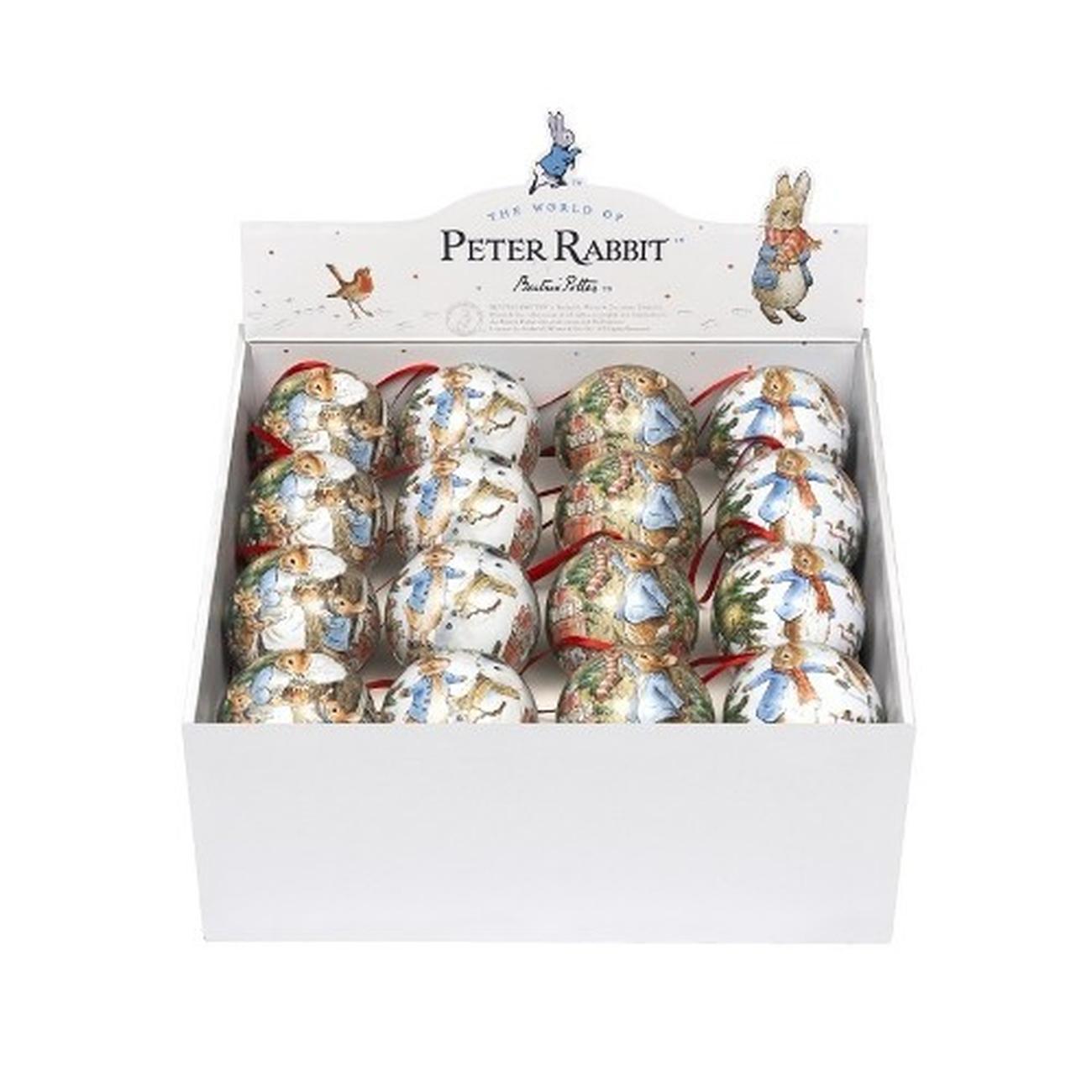 elite-tin-peter-rabbit-bauble-tin - Elite Tin Peter Rabbit Bauble Tin 