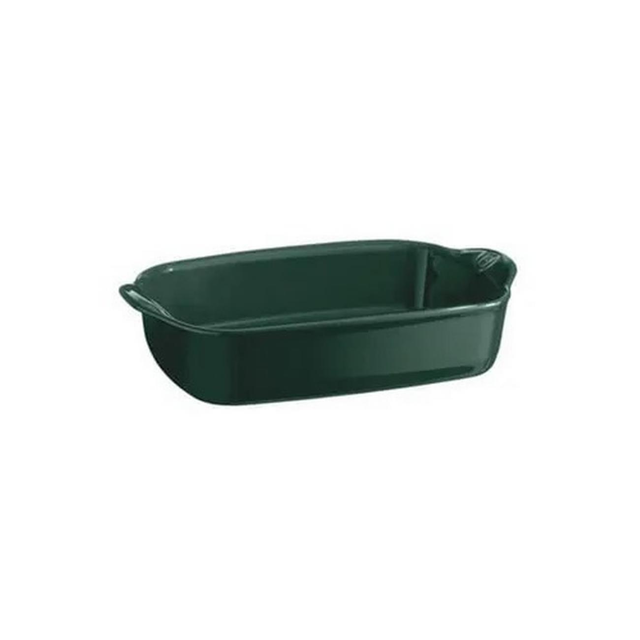 emile-henry-cedar-green-rectangular-oven-dish-small - Emile Henry Cedar Green Rectangular Oven Dish Small