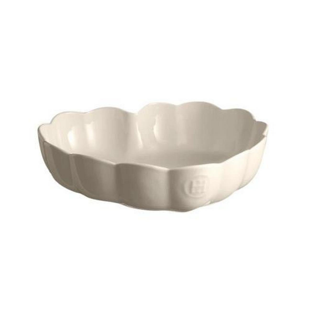 emile-henry-cream-heart-scalloped-dish - Emile Henry Cream Heart Scalloped Dish