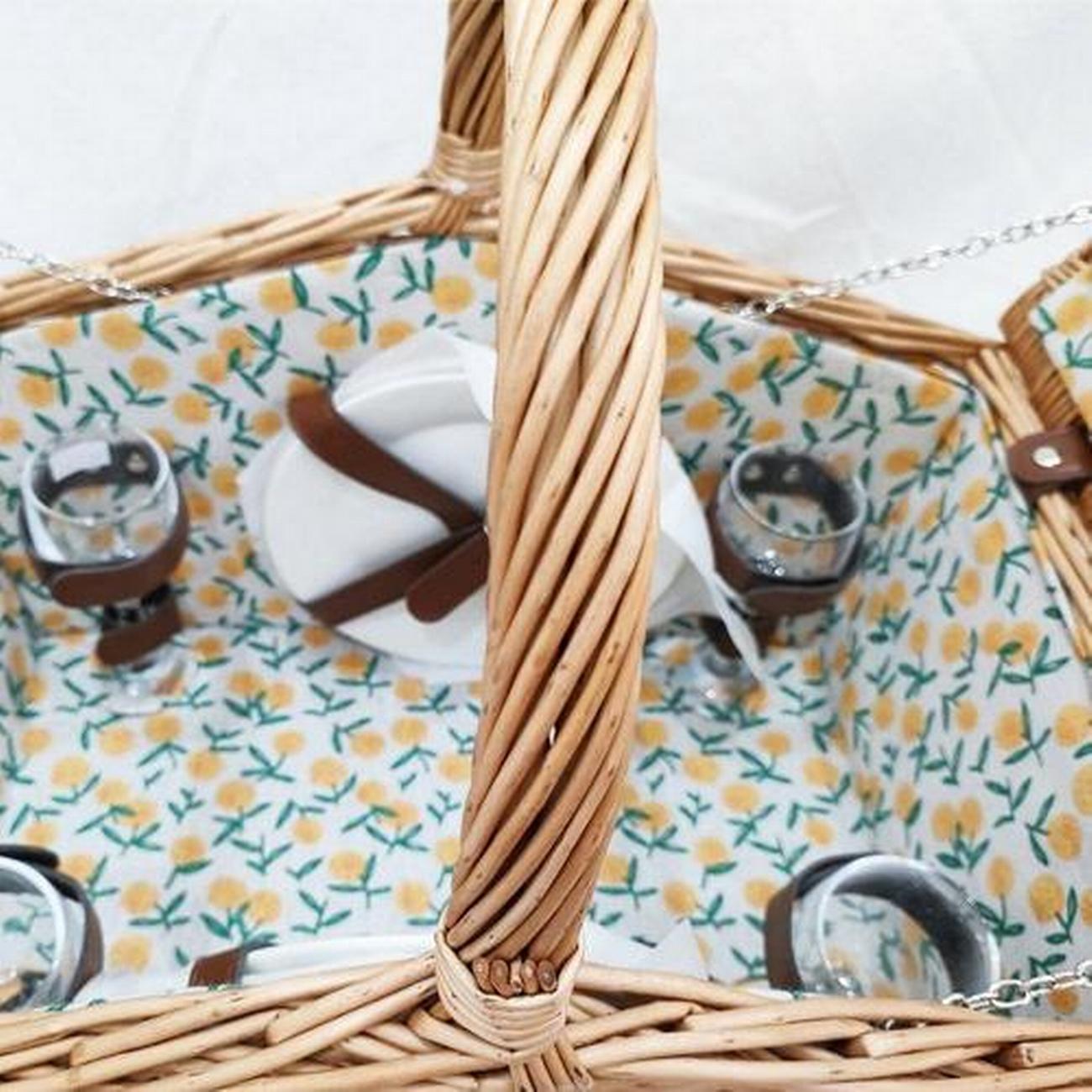 epicurean-rabley-picnic-hamper-4-person - Epicurean Rabley Picnic Hamper 4 Person
