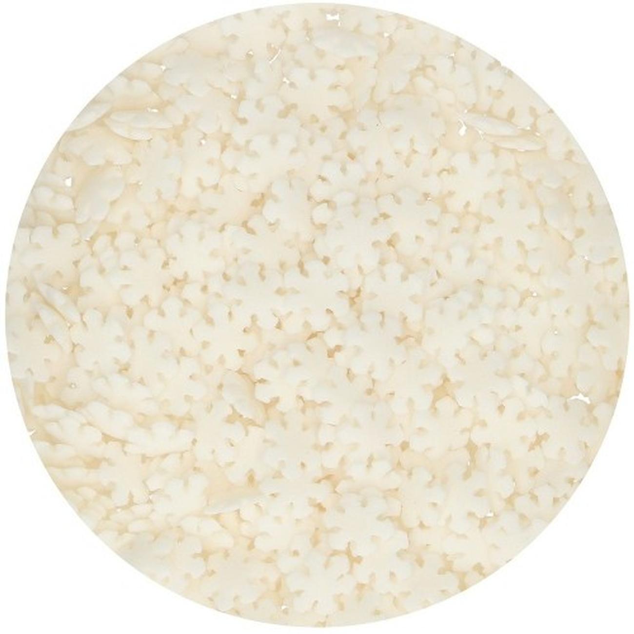 funcakes-edible-snowflake-white-sprinkles-50g - FunCakes Edible Snowflakes White Sprinkles 50 g