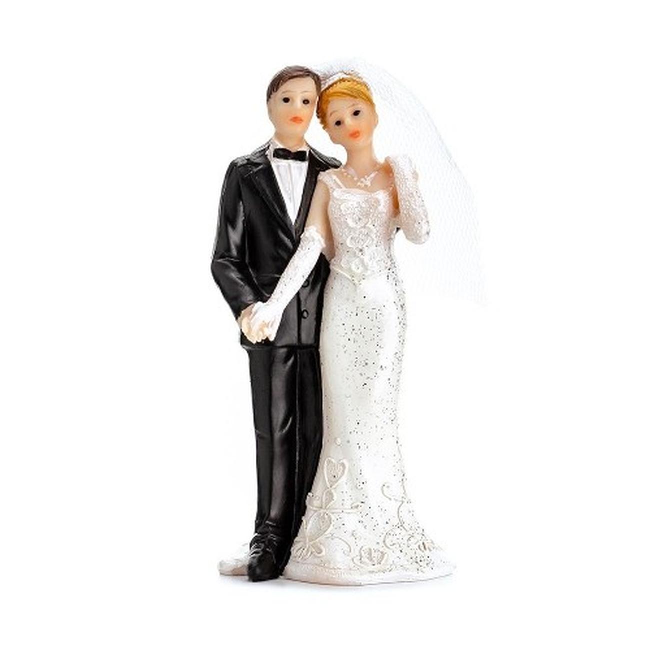 funcakes-party-deco-newly-weds-cake-topper - FunCakes PartyDeco Cake Topper Newlyweds