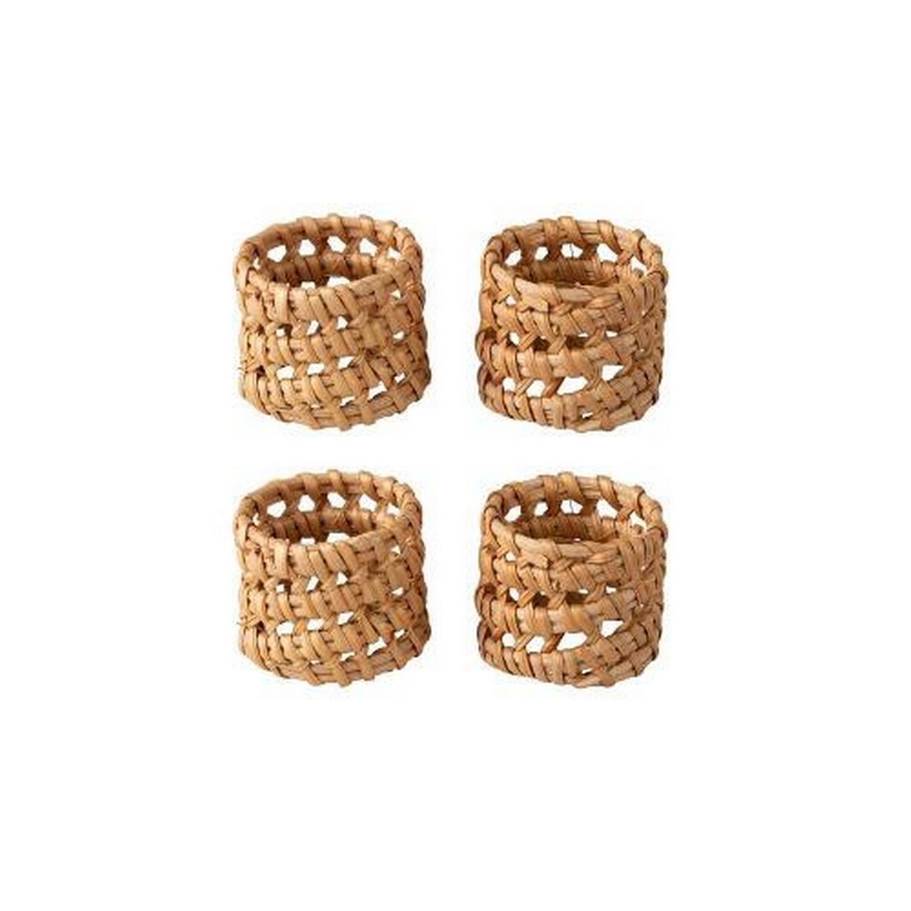 garden-trading-beckley-woven-natural-napkin-ring-set-of-4 - Garden Trading Beckley Woven Natural Napkin Ring Set of 4