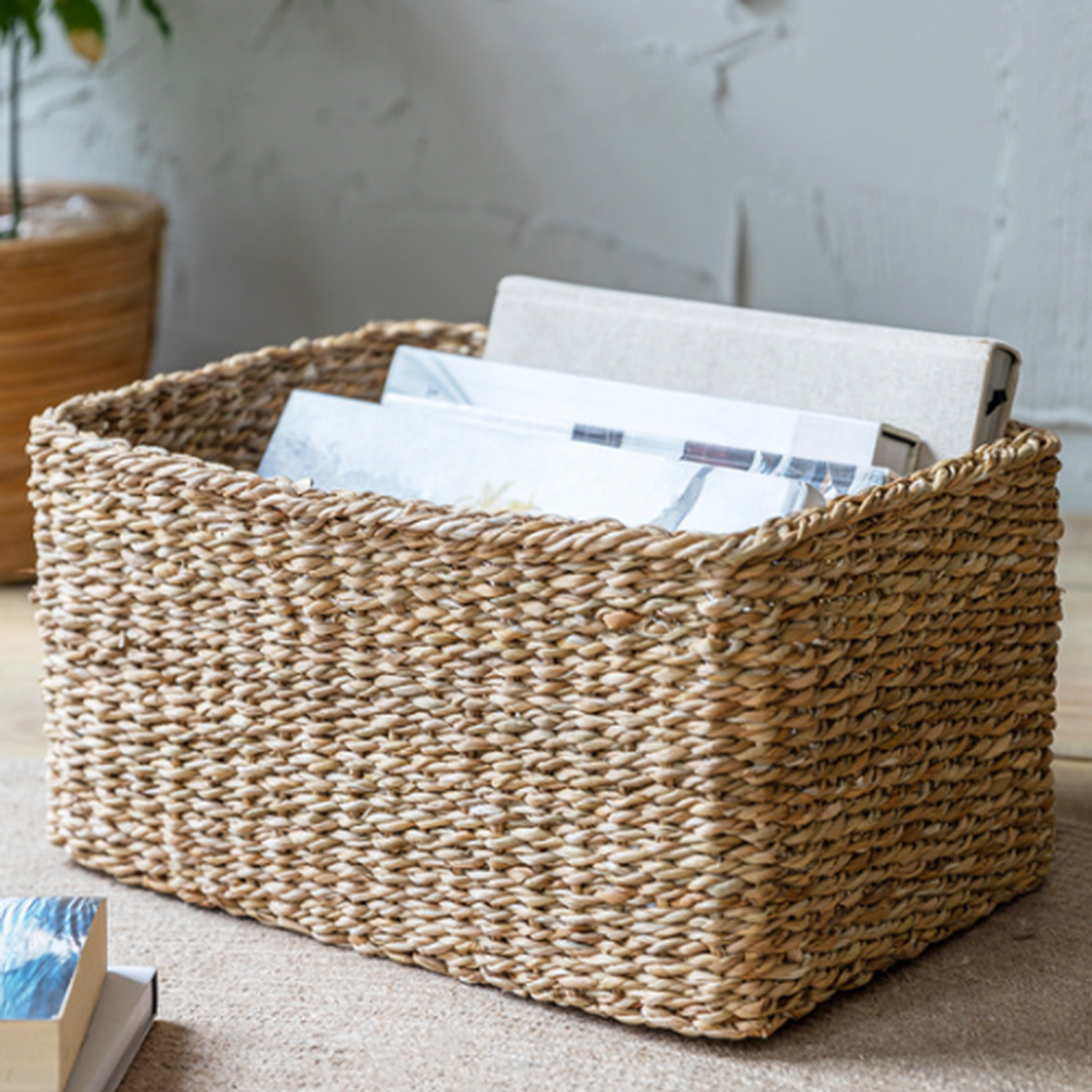 garden-trading-brading-rectangular-basket-large - Garden Trading Brading Rectangular Basket-Large