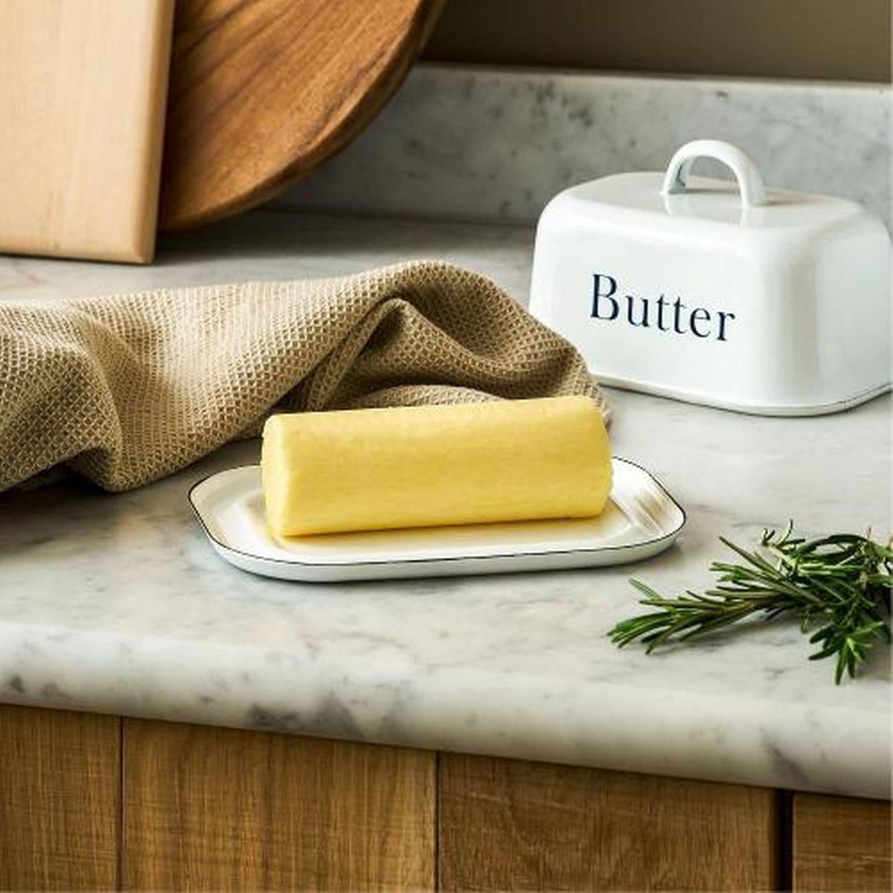 garden-trading-enamel-butter-dish - Garden Trading Enamel Butter Dish