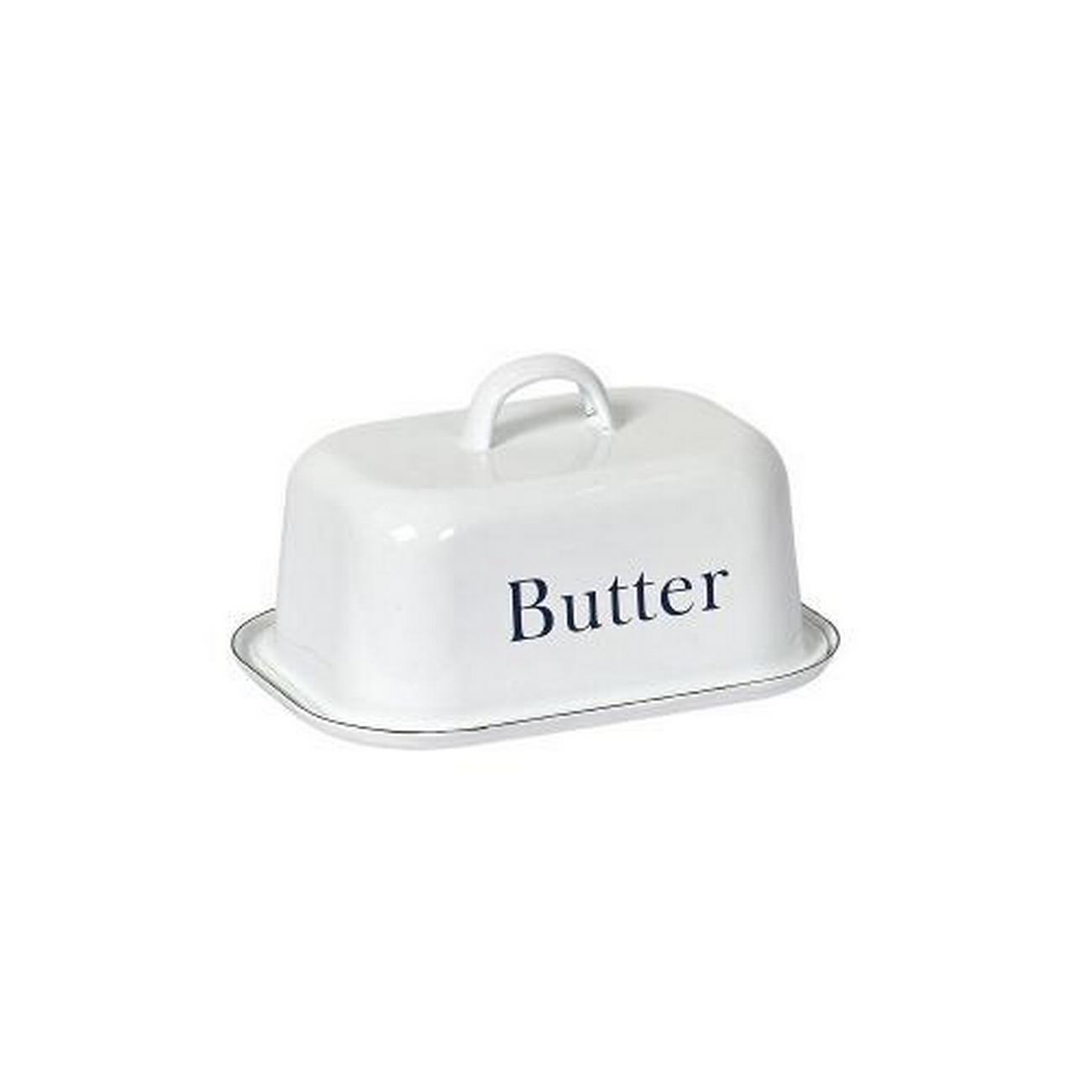 garden-trading-enamel-butter-dish - Garden Trading Enamel Butter Dish